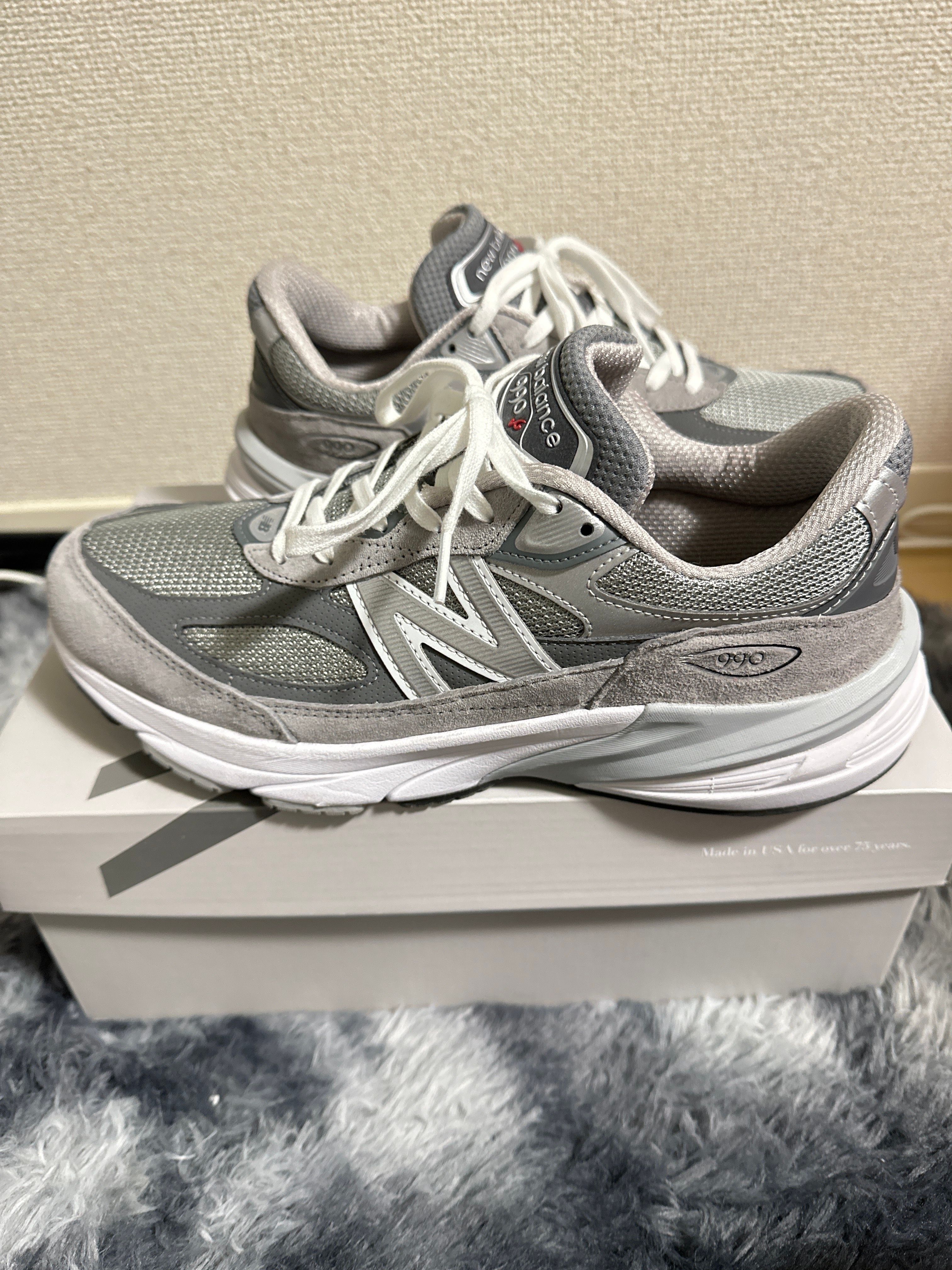 New Balance 990V6 "Gray" (Heel Logo NB)