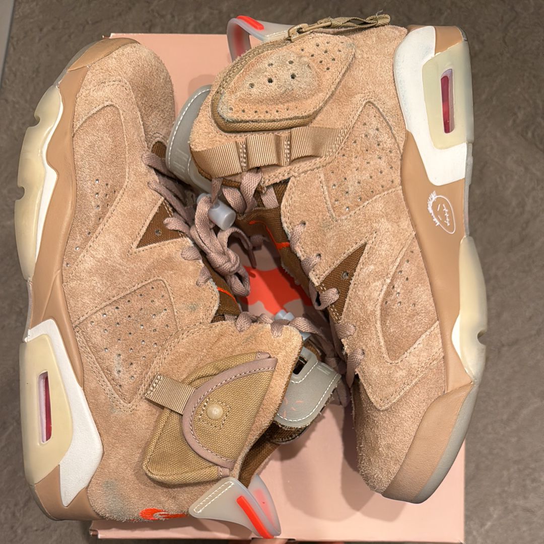 Travis Scott × Nike Air Jordan 6 "British Khaki"