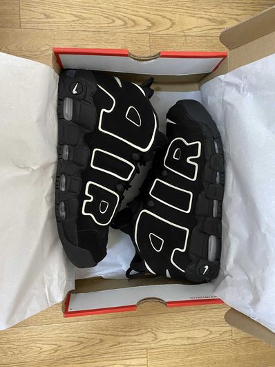 Nike Air More Uptempo "Black/White"(2020)