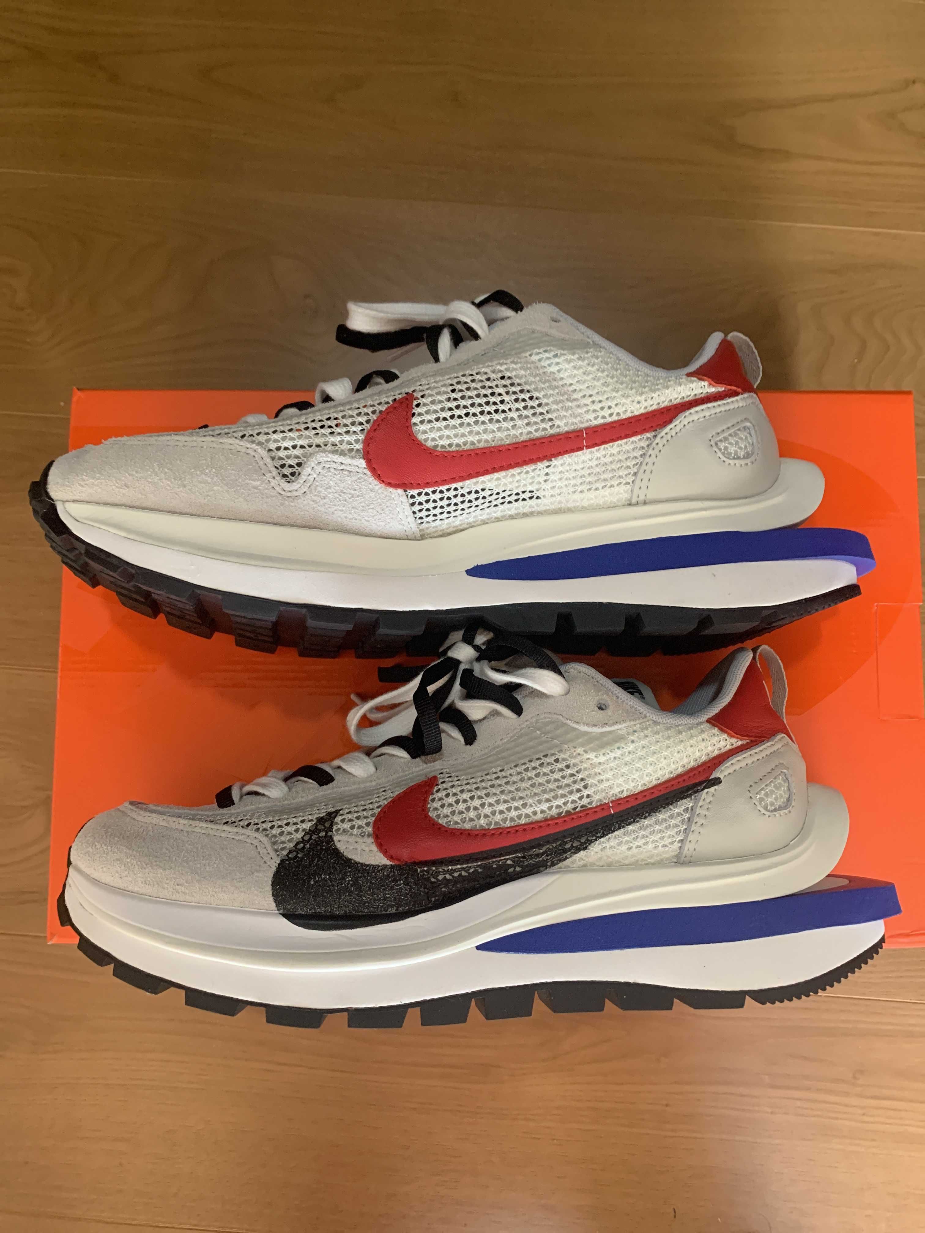 sacai × Nike Vapor Waffle "Royal Fuchsia"
