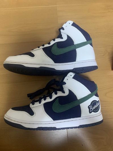 Nike Dunk High EMB "College Navy"