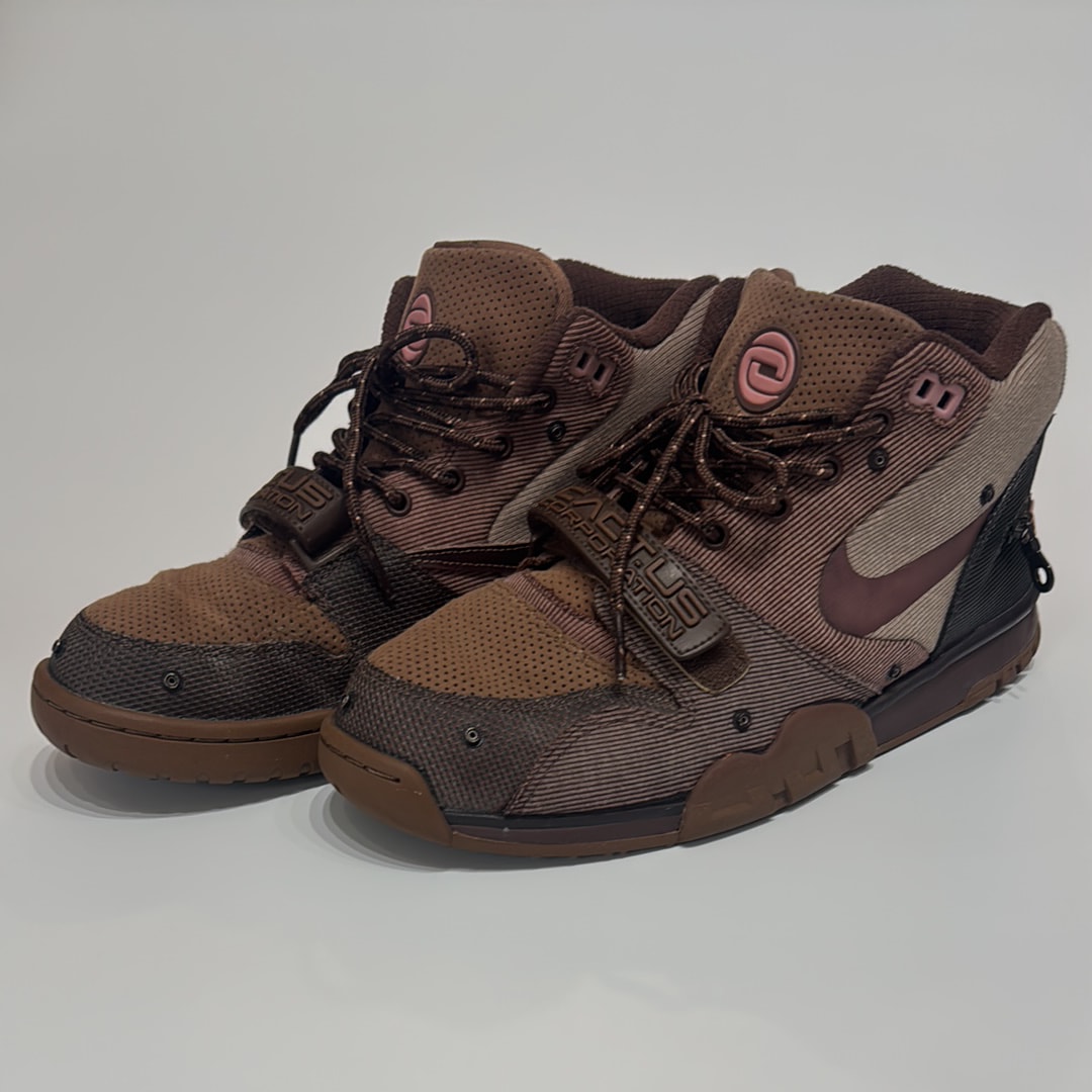 Travis Scott x Nike Air Trainer 1 SP "Archaeo Brown and Rust Pink"