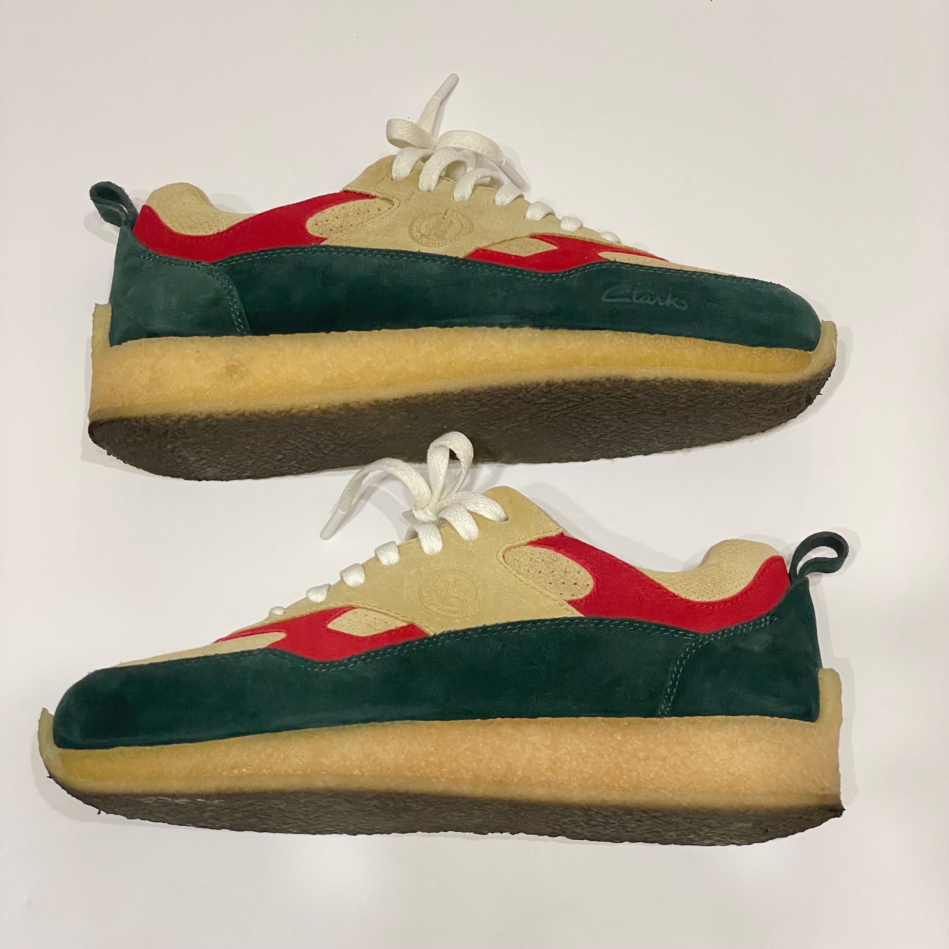 Ronnie Fieg × Clarks 8th Street Lockhill "Maple/Scarab/Red"