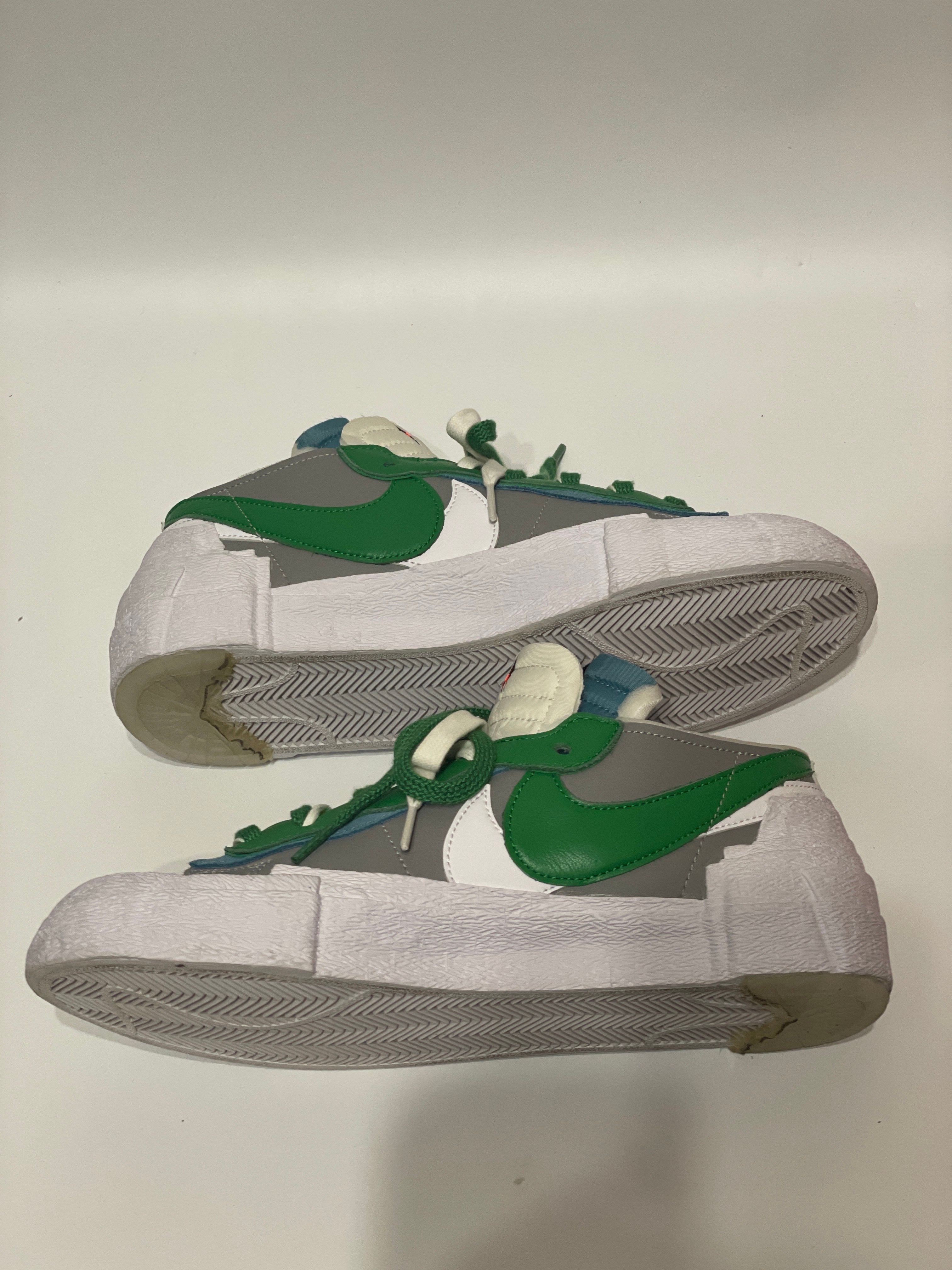 sacai × Nike Blazer Low "Classic Green"