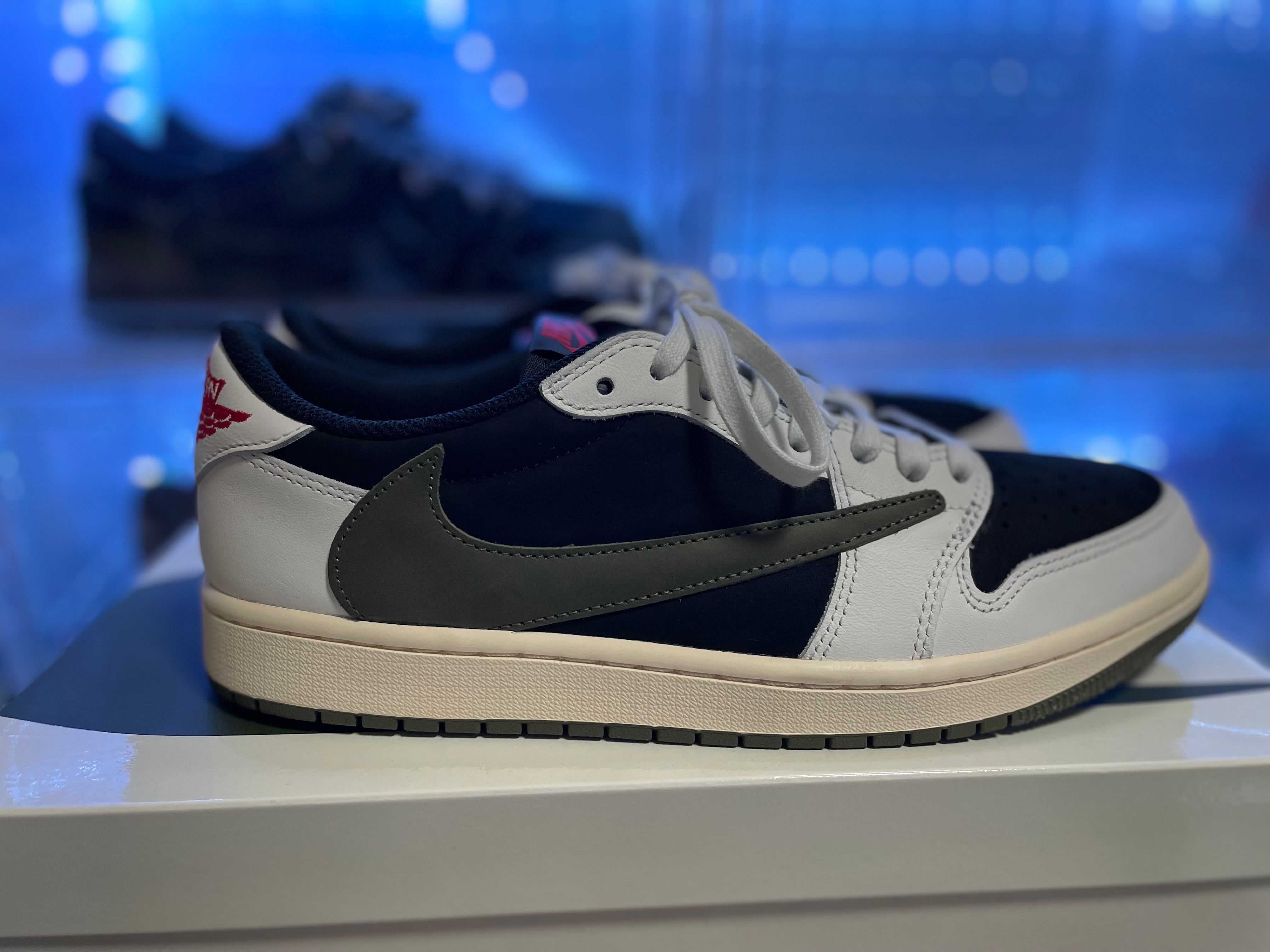 Travis Scott × Nike Women's Air Jordan 1 Low OG "Medium Olive"