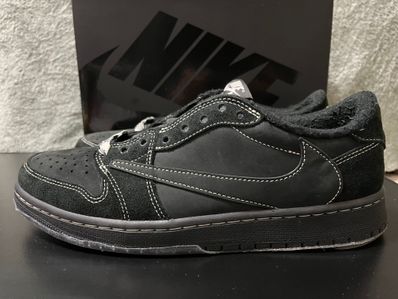 Travis Scott × Nike Air Jordan 1 Low OG SP "Black Phantom"