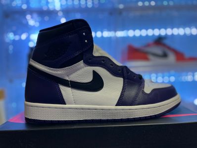 Nike Air Jordan 1 Retro High OG "Court Purple White/Black" (2020)
