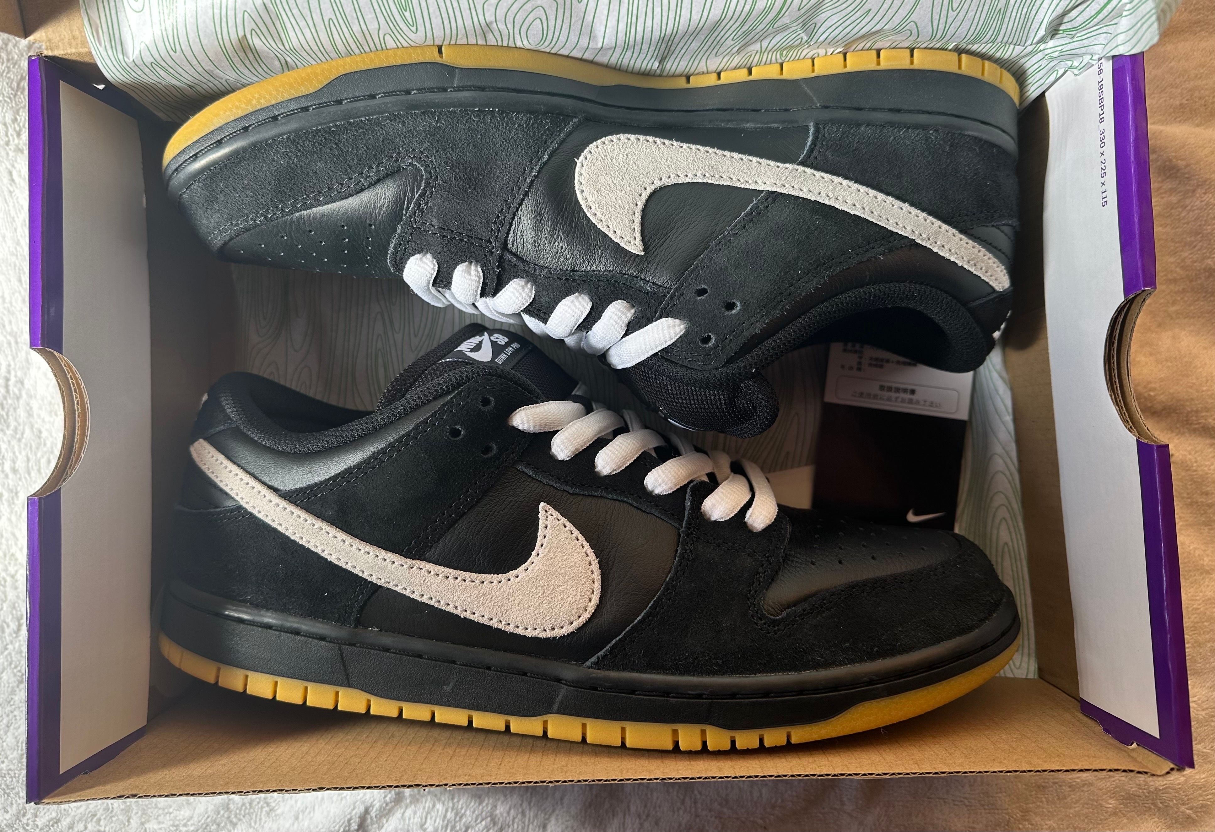 Nike SB Dunk Low Pro "Black/White"