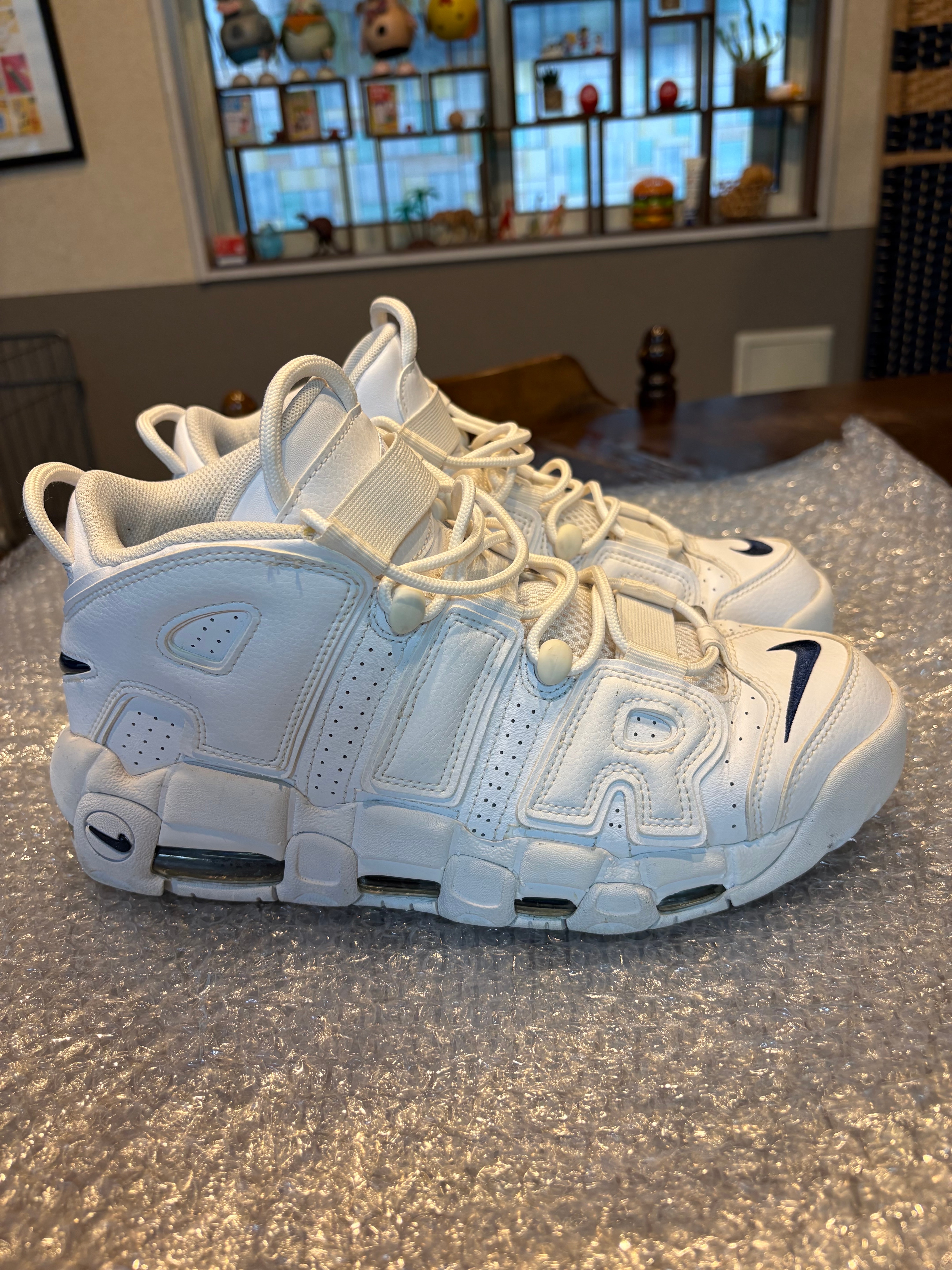 Nike Air More Uptempo "White/Midnight Navy"