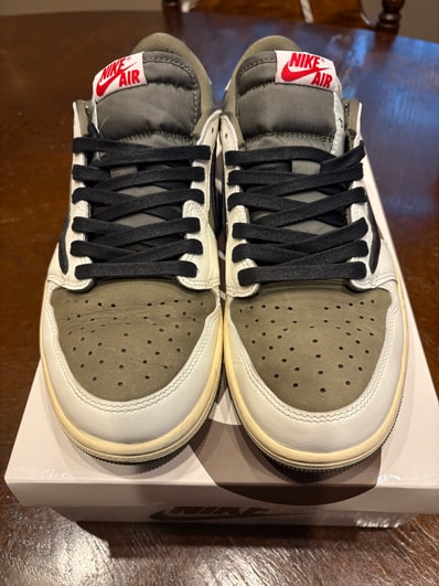 Travis Scott × Nike Air Jordan 1 Low OG SP "Reverse Olive"