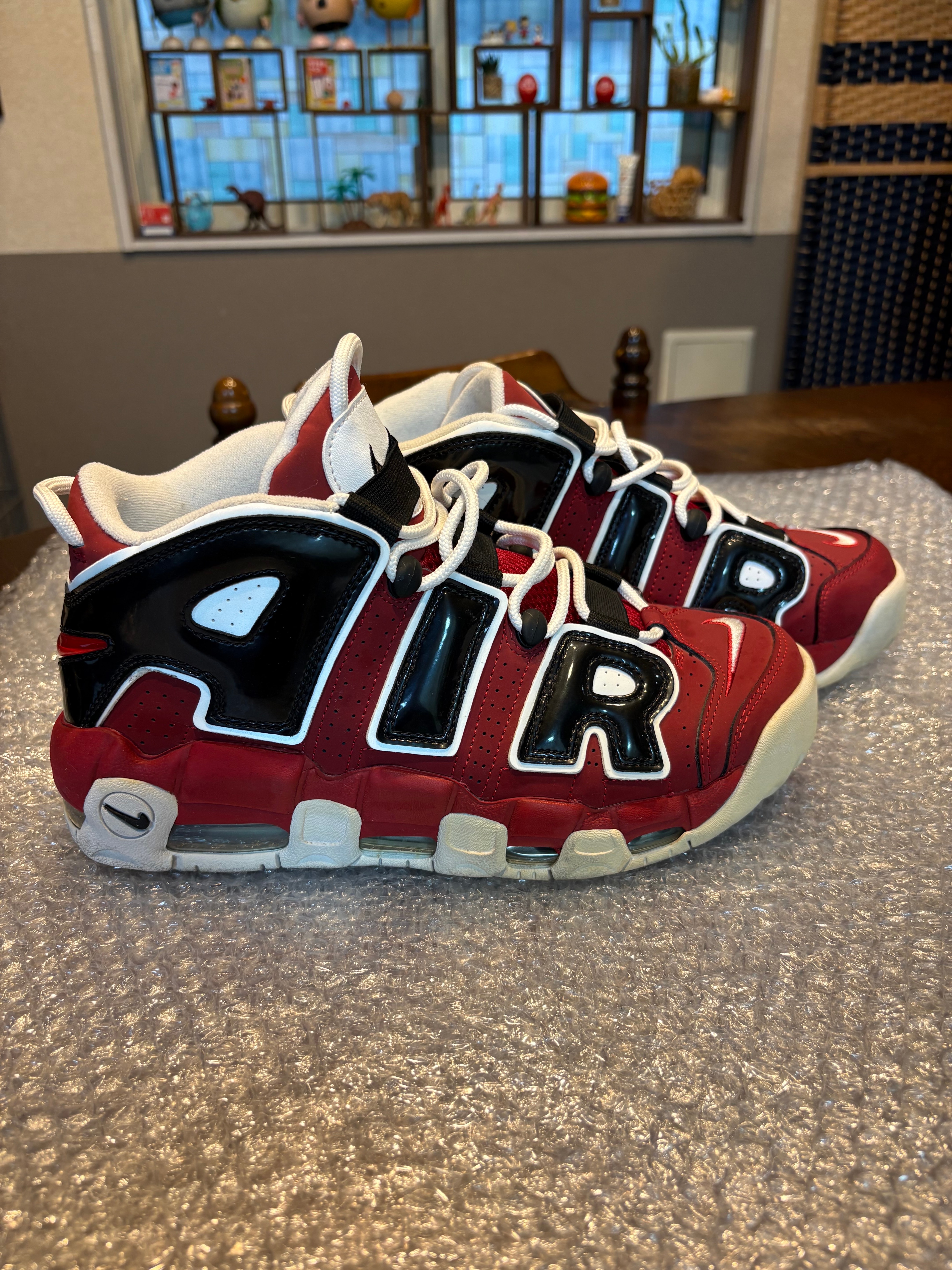 Nike Air More Uptempo ’96 "Black and Varsity Red" (2021)