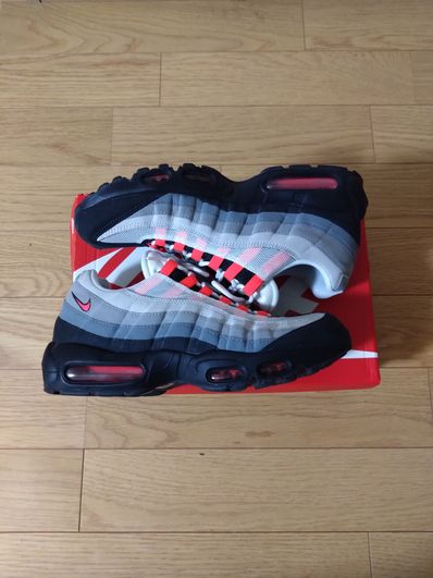 Nike Air Max 95 "White/Solar Red"