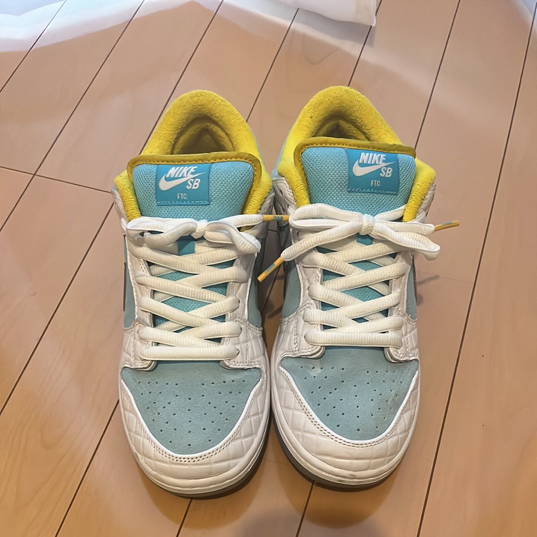 Nike Dunk Low FTC 水色/ホワイト/イエロー 7月19日/7月22日発売予定 FTC x NIKE SB DUNK LOW – SNEAKER HACK