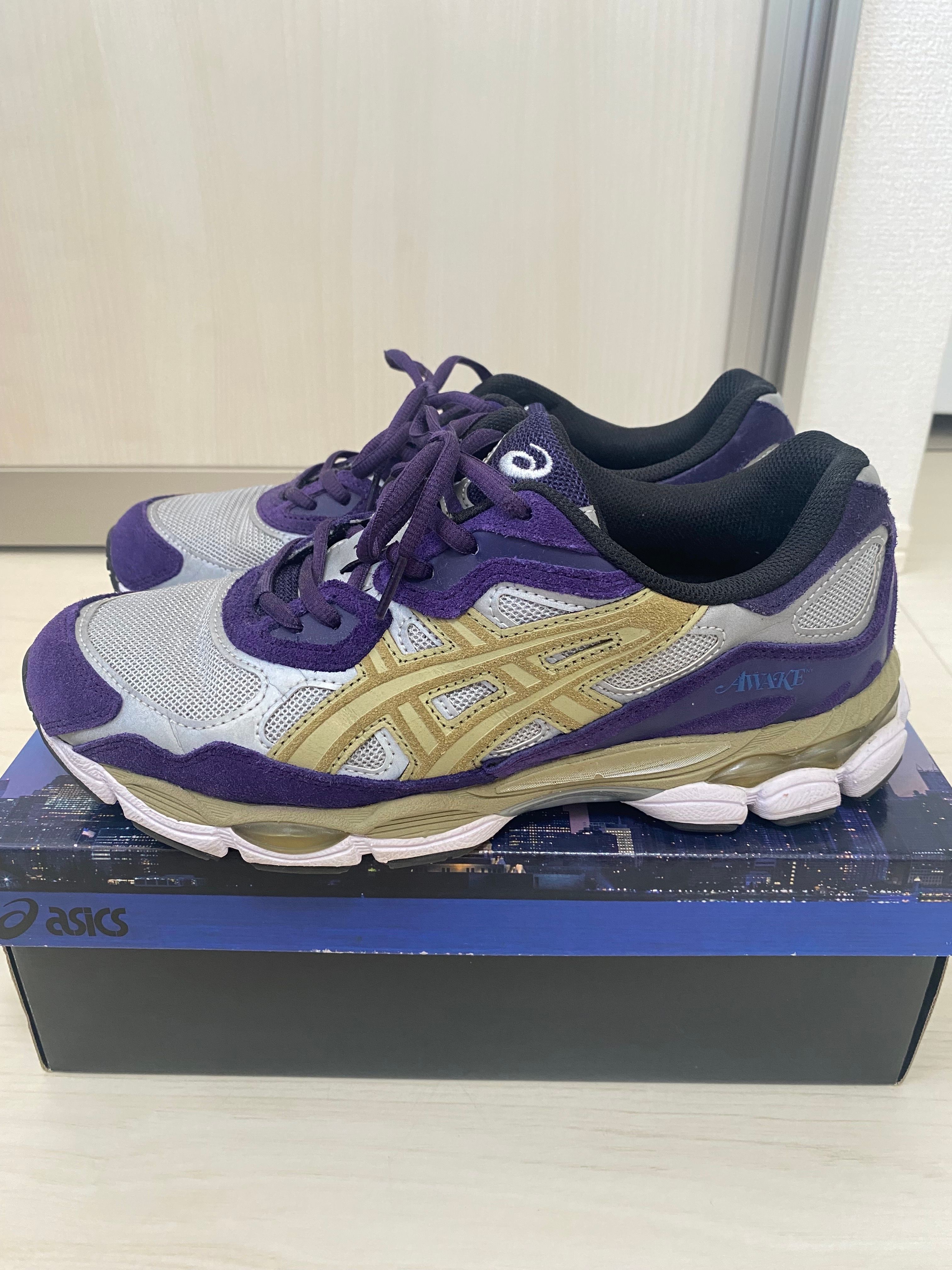Awake NY × Asics Gel-NYC "Pure Silver/Gothic Grape"
