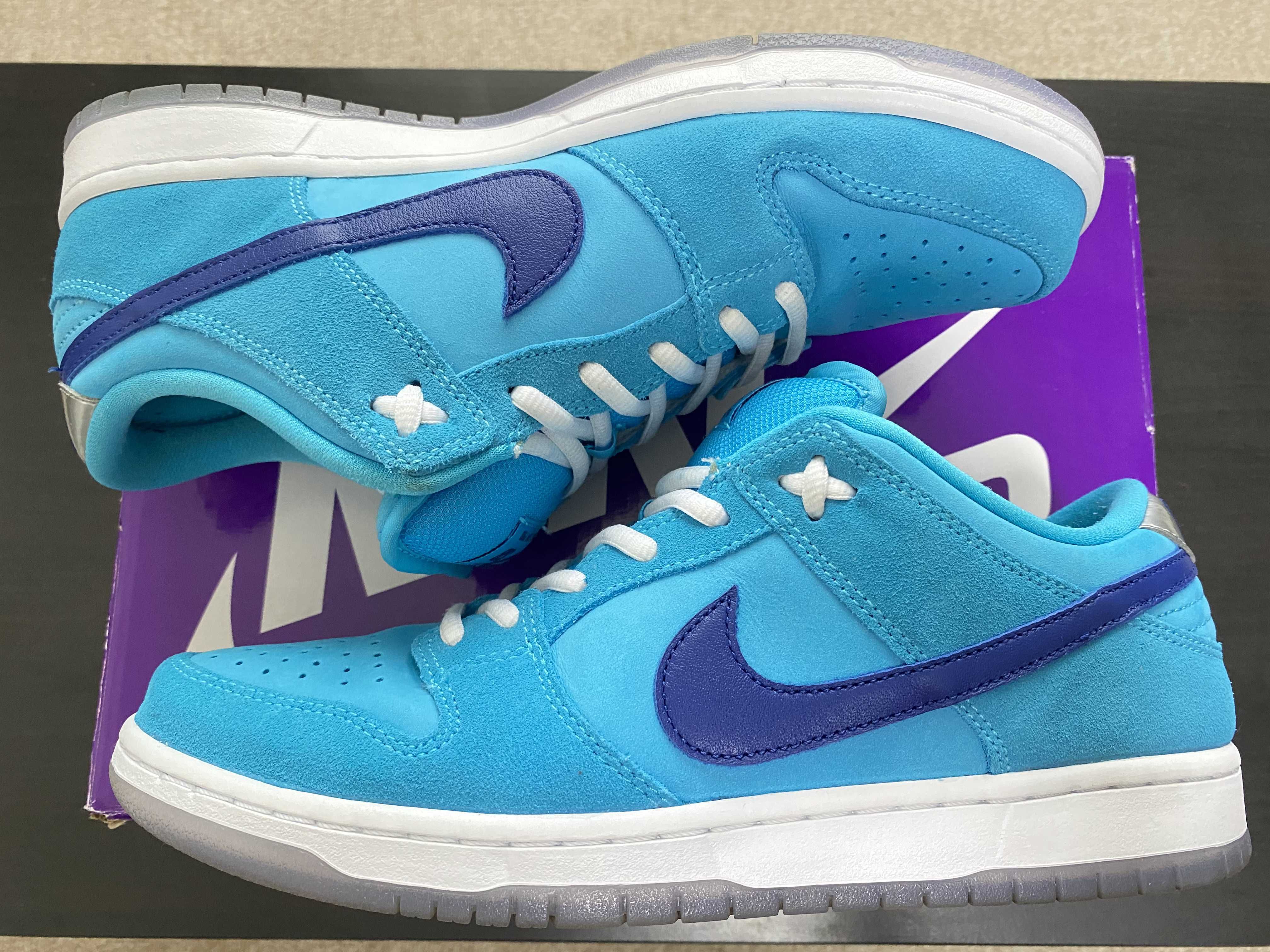 Nike SB Dunk Low Pro "Blue Fury/Deep Royal Blue"