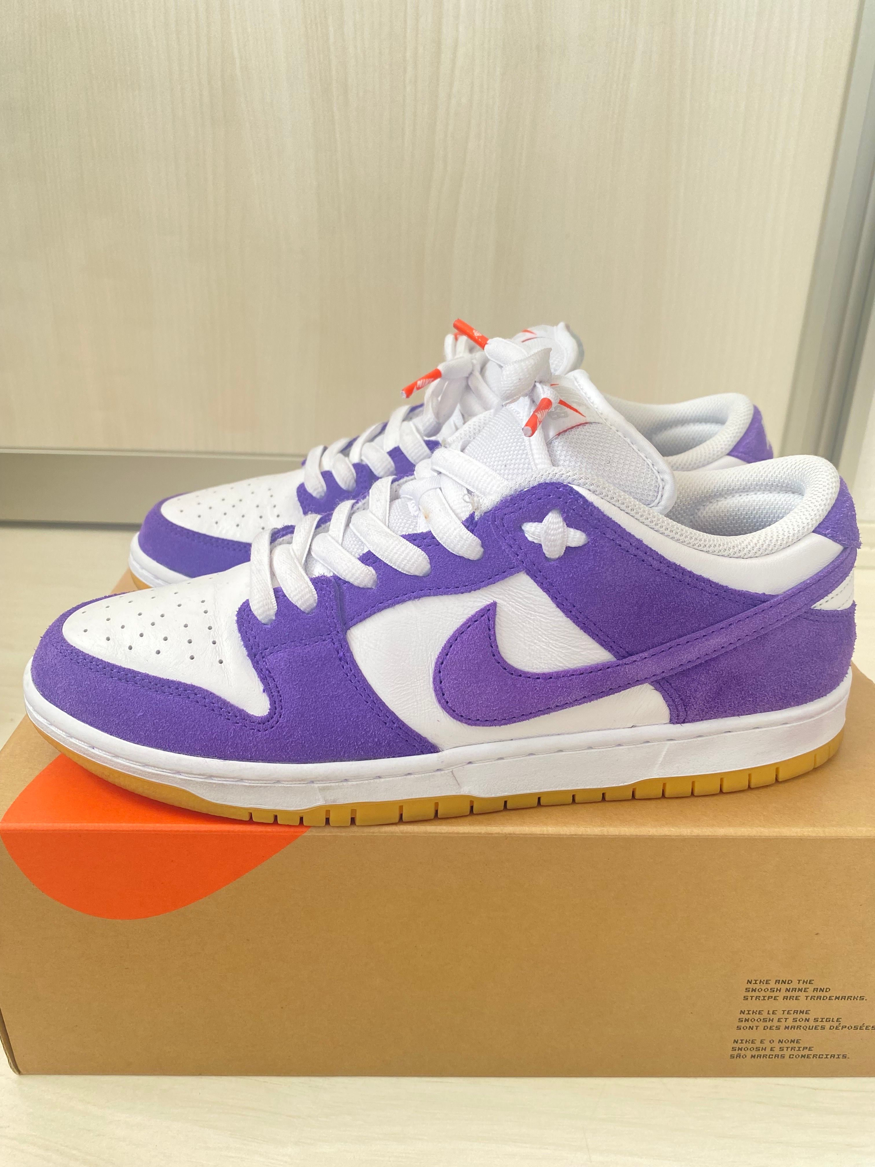 Nike SB Dunk Low Pro ISO Orange Label "Court Purple Gum"