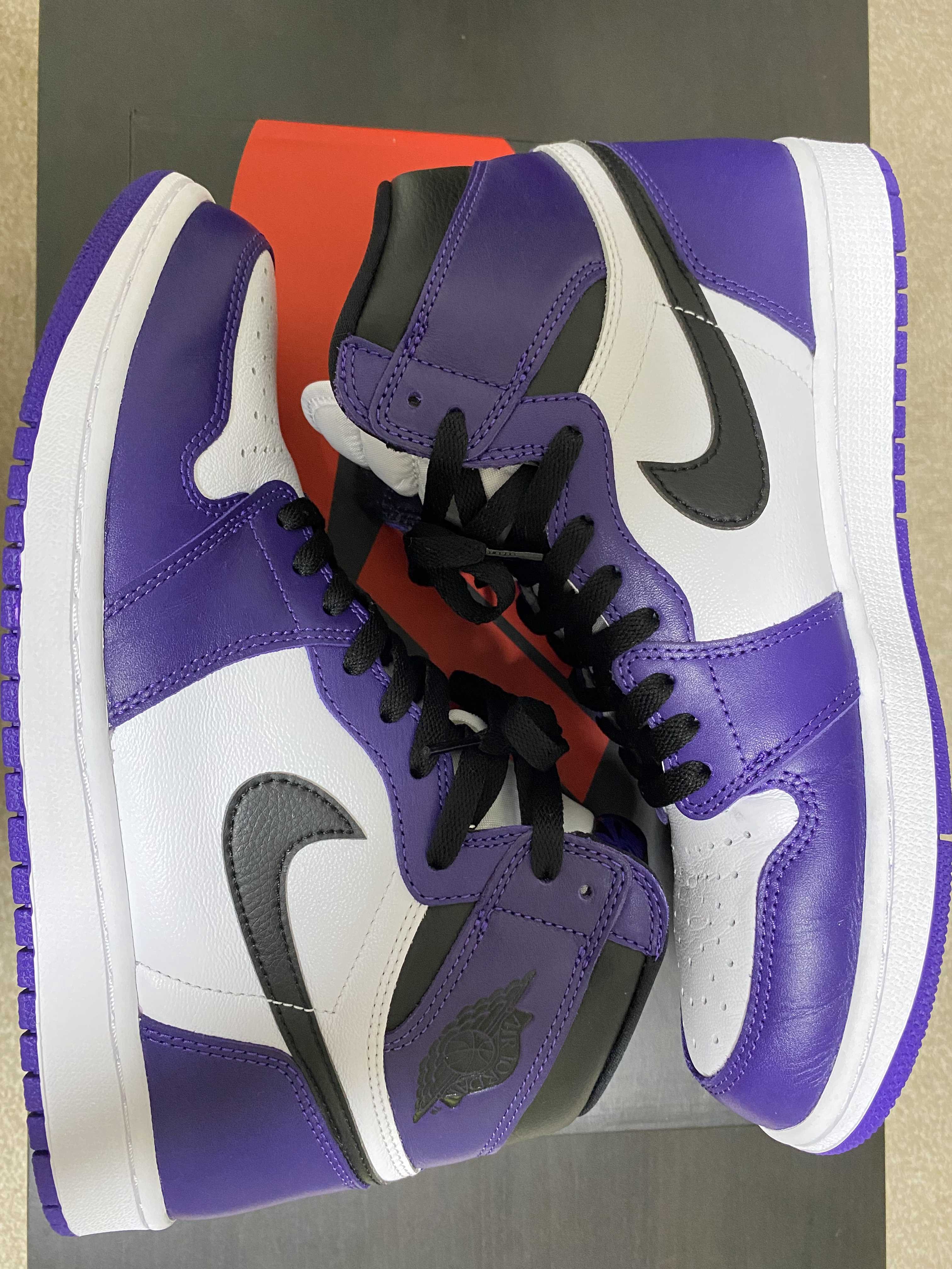 Nike Air Jordan 1 Retro High OG "Court Purple White/Black" (2020)   