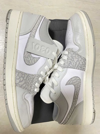 Nike Air Jordan 1 Low PRM "Elephant Print/Safari"