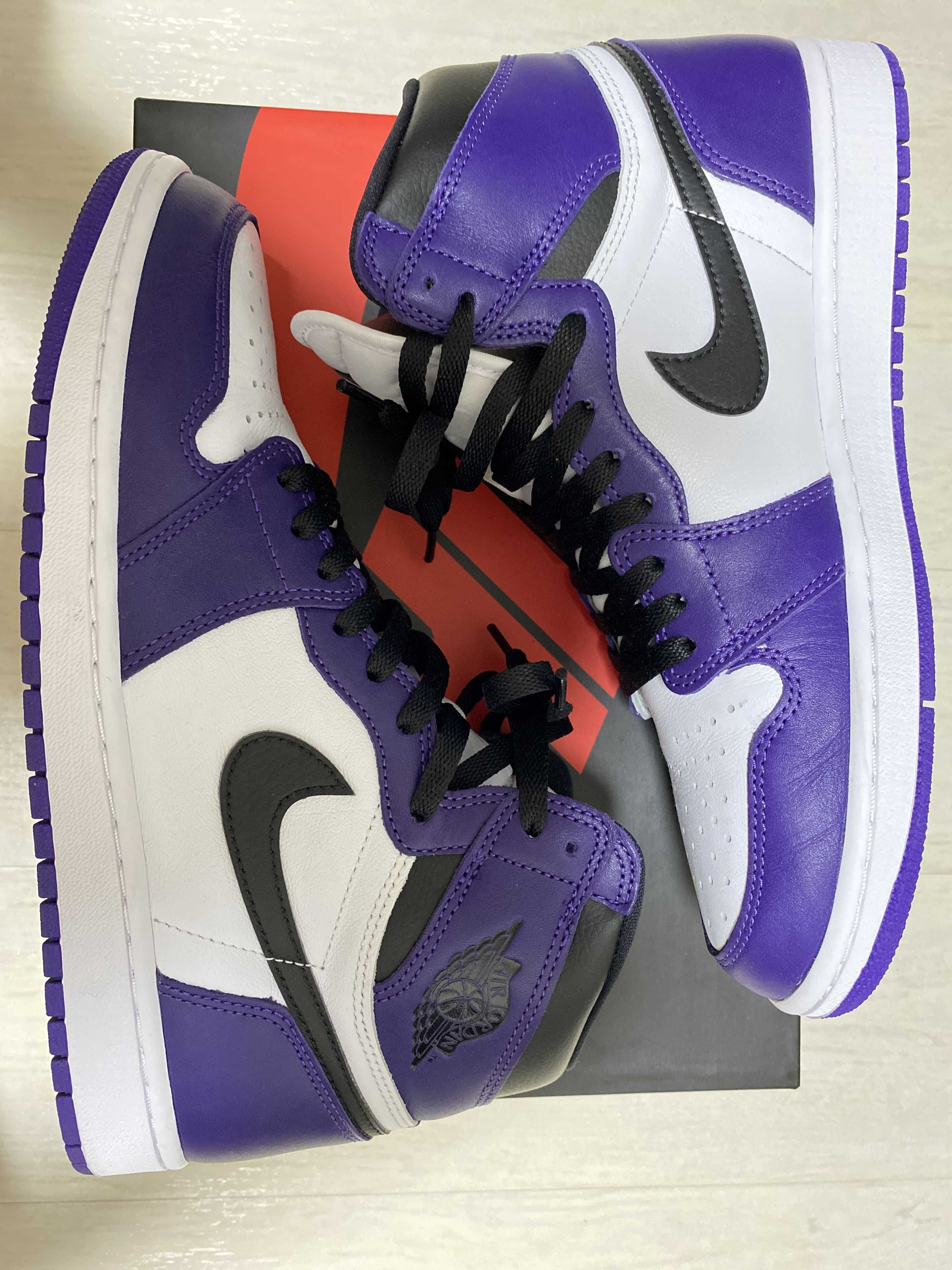 Nike Air Jordan 1 Retro High OG "Court Purple White/Black" (2020)   