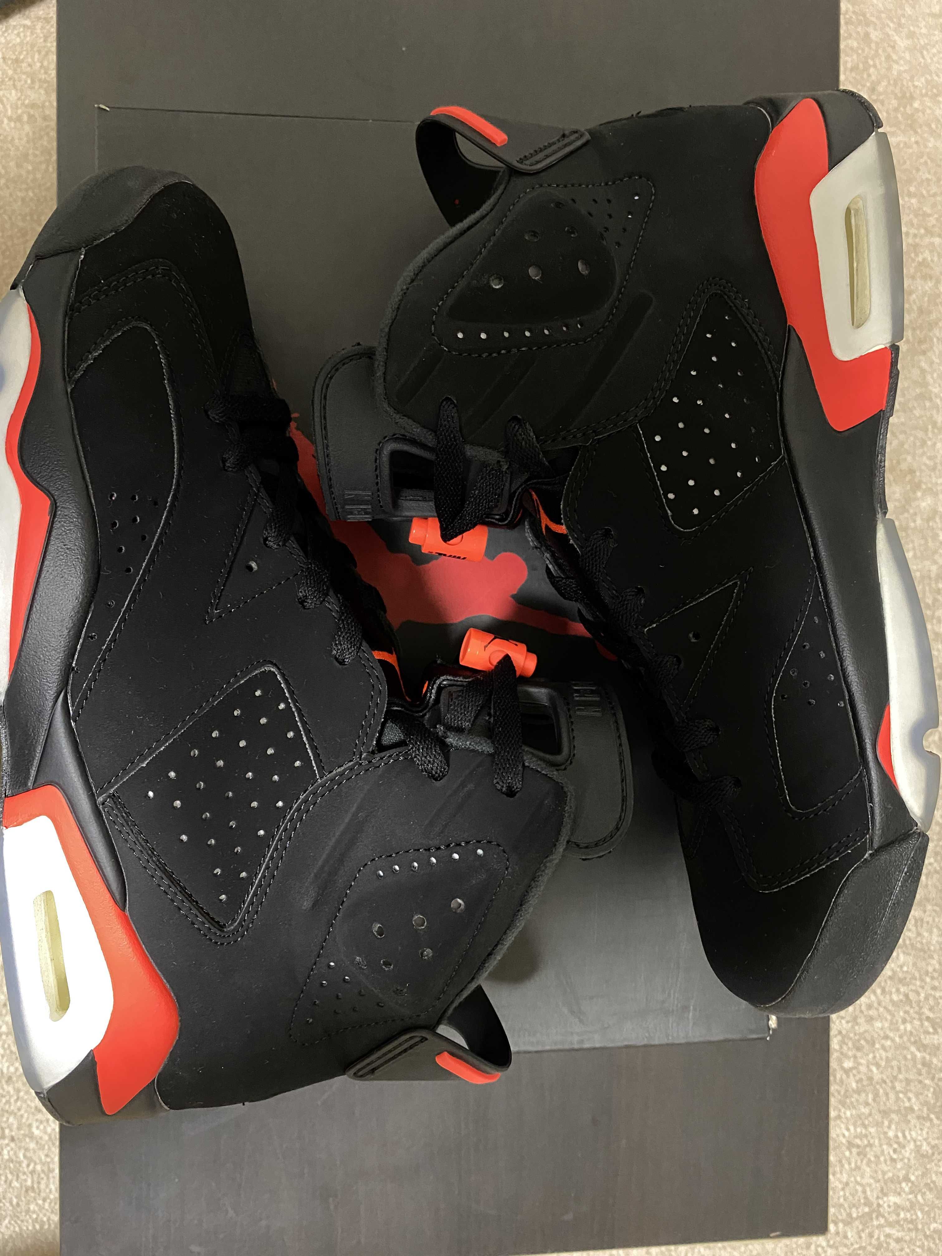 Nike Air Jordan 6 Retro OG "Black/Infrared"