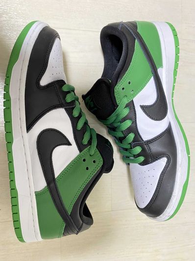 Nike SB Dunk Low Pro "Black and Classic Green"
