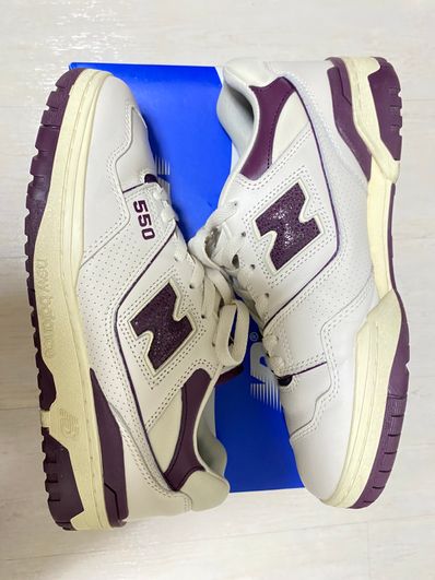 Aime Leon Dore × New Balance 550 "White/Purple"