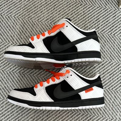 TIGHTBOOTH × Nike SB Dunk Low Pro QS "Black and White"