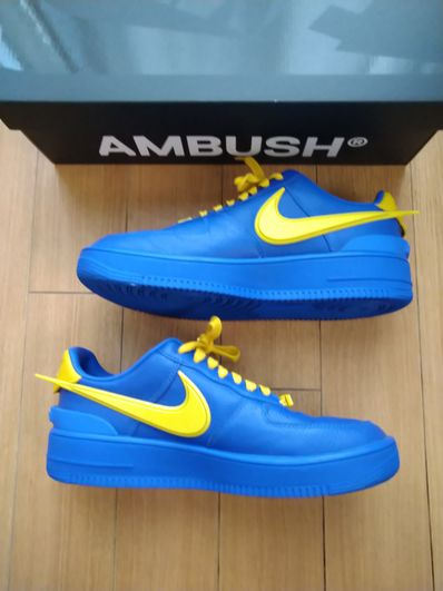 AMBUSH × Nike Air Force 1 Low "Game Royal and Vivid Sulfur"