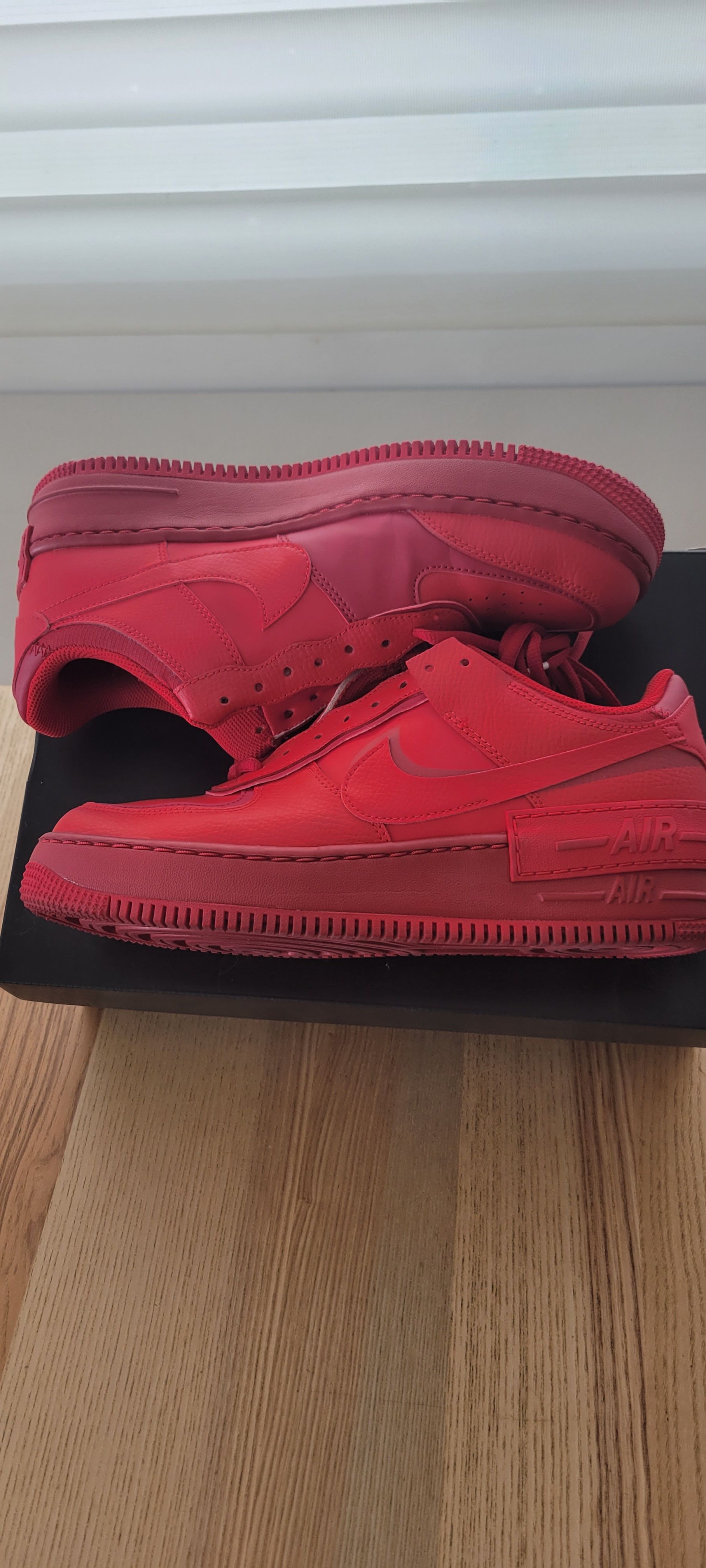 Nike Women's Air Force 1 Low Shadow "Triple Red"
