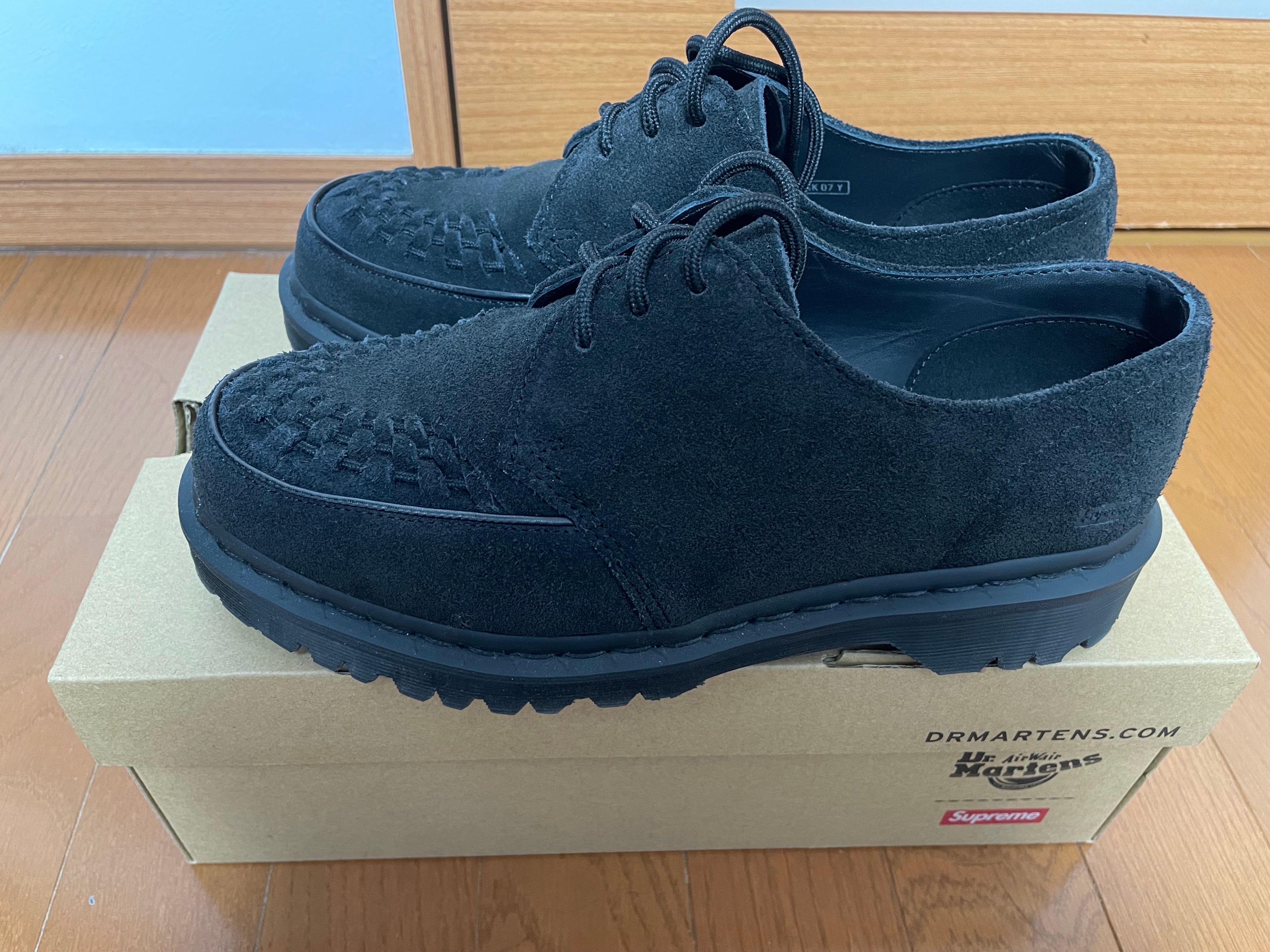 Supreme × Dr.Martens Ramsey Creeper "Black"