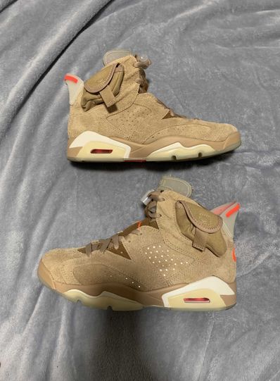 Travis Scott × Nike Air Jordan 6 "British Khaki"