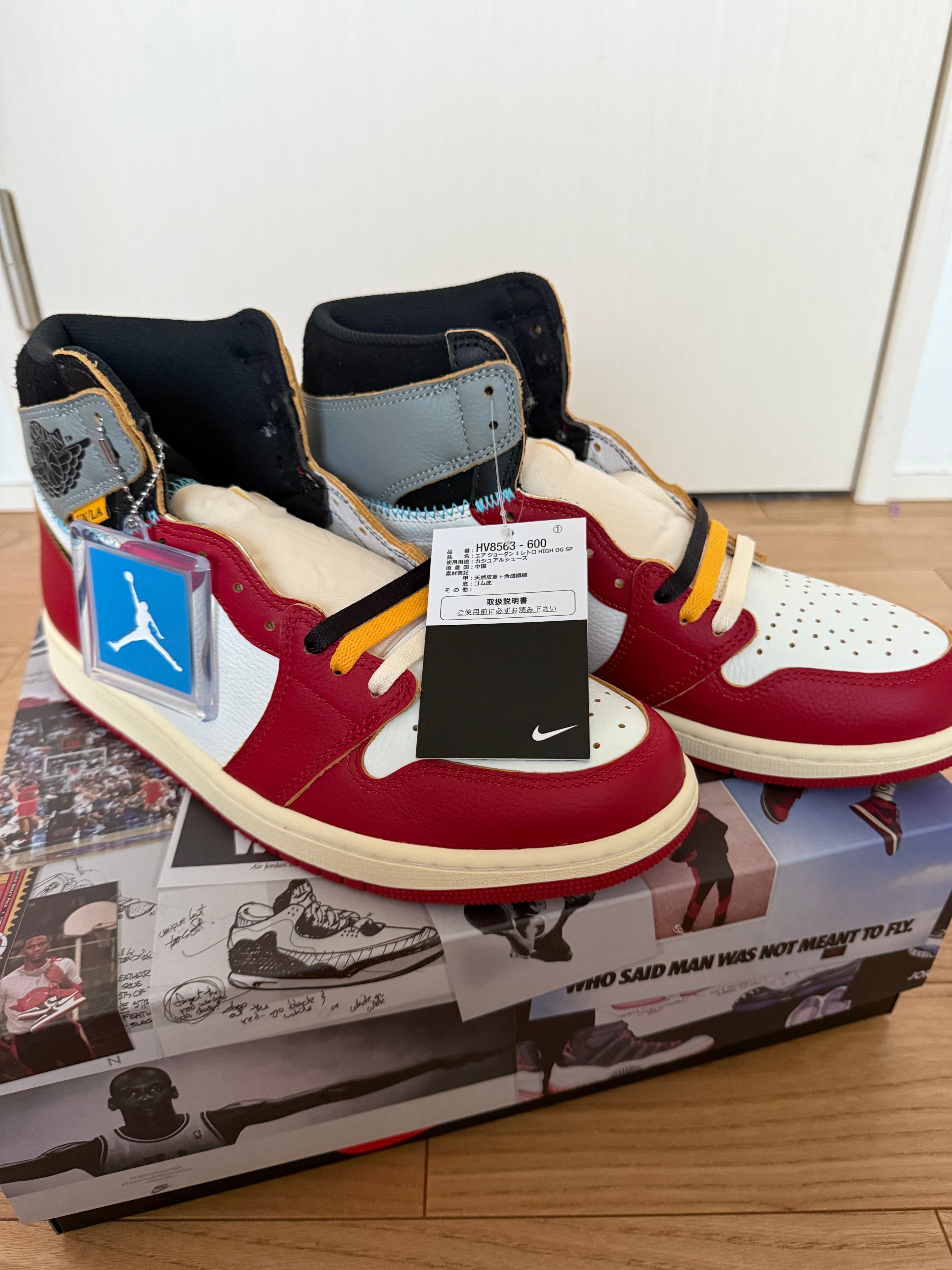 UNION × Nike Air Jordan 1 Retro High OG "Chicago/Shadow"