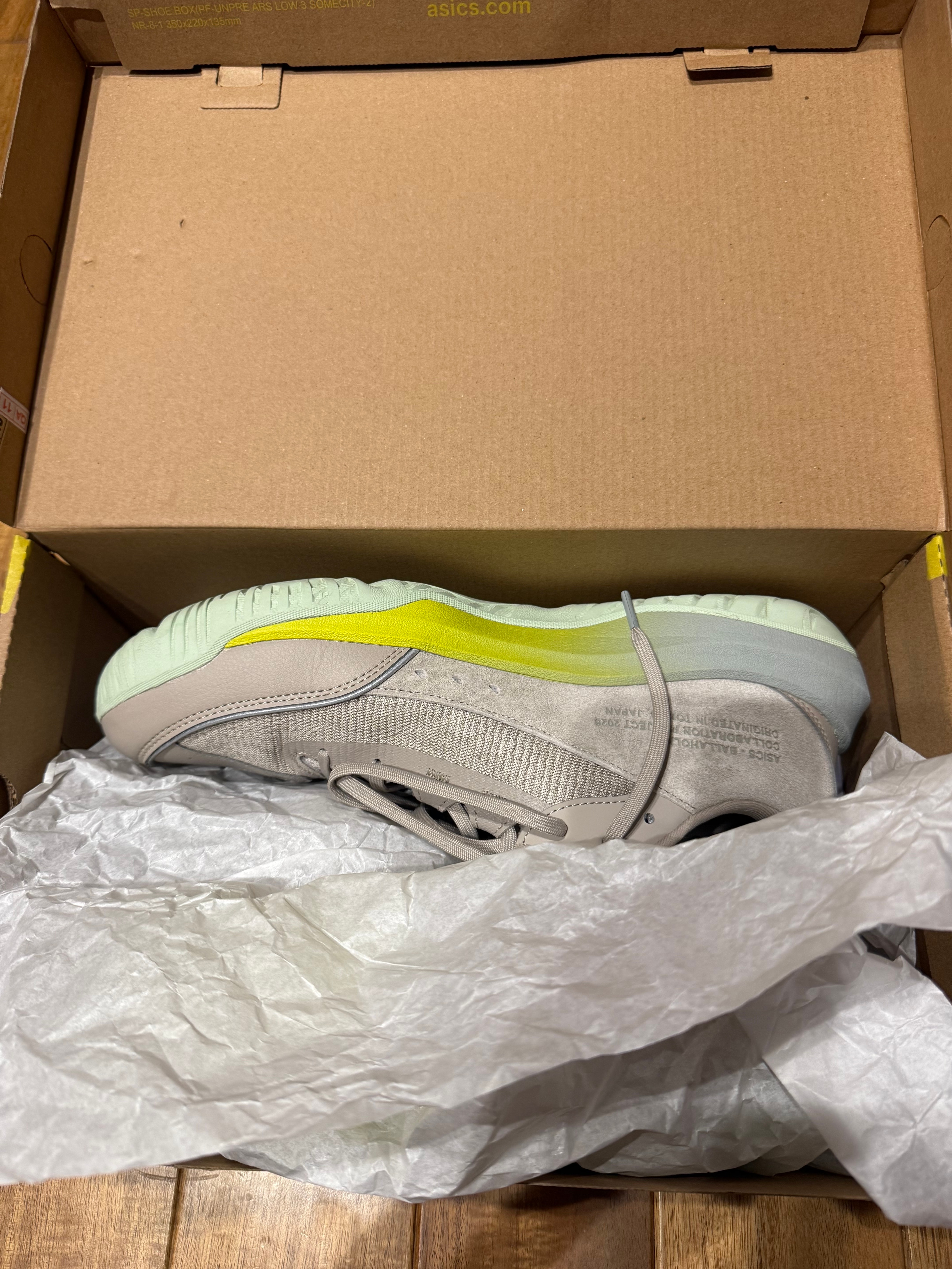 ballaholic × Asics Unpre Ars Low 3 "Simply Taupe/White"