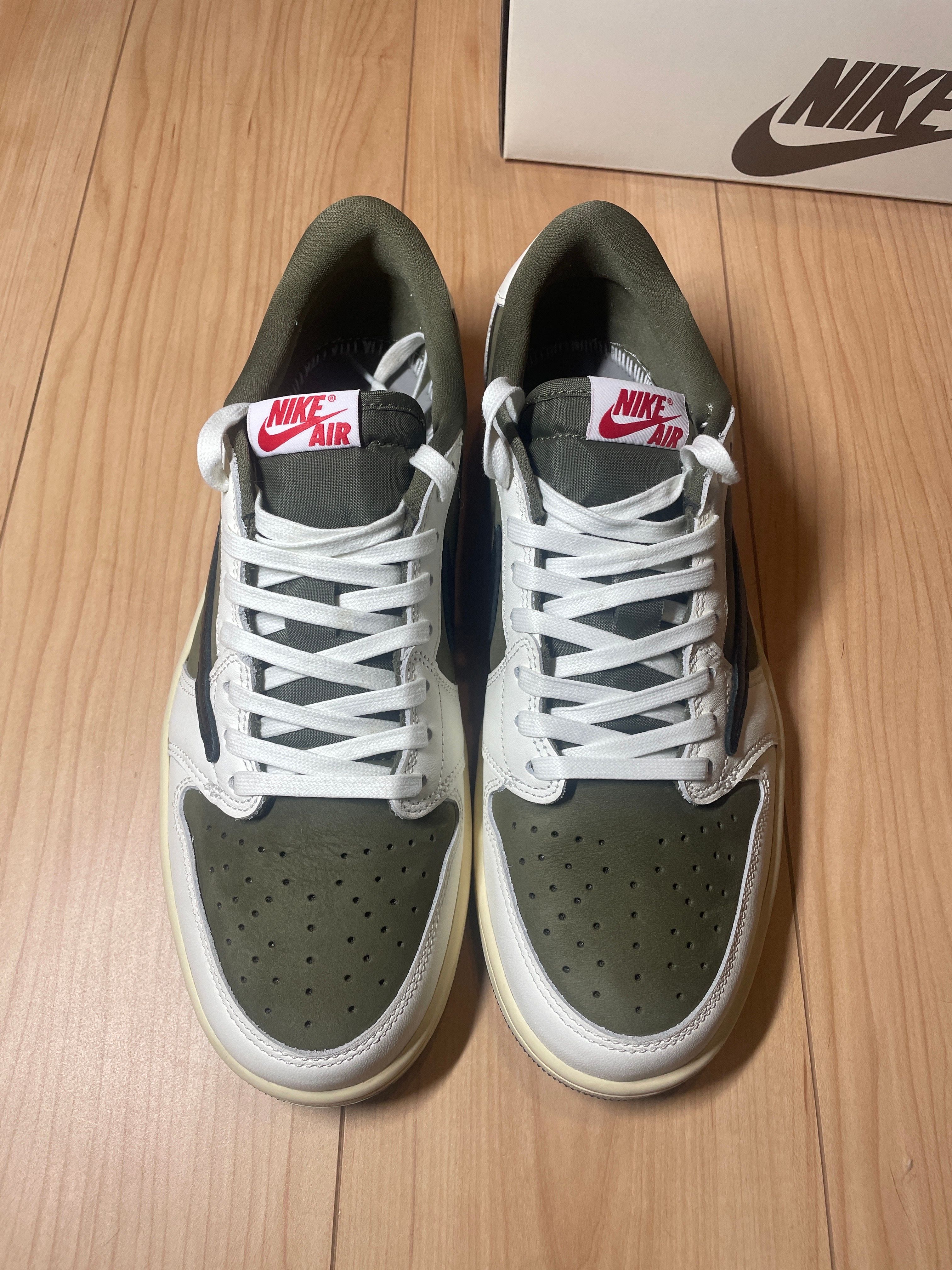 Travis Scott × Nike Air Jordan 1 Low OG SP "Reverse Olive"