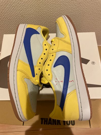 Travis Scott × Nike Women's Air Jordan 1 Retro Low OG "Canary"