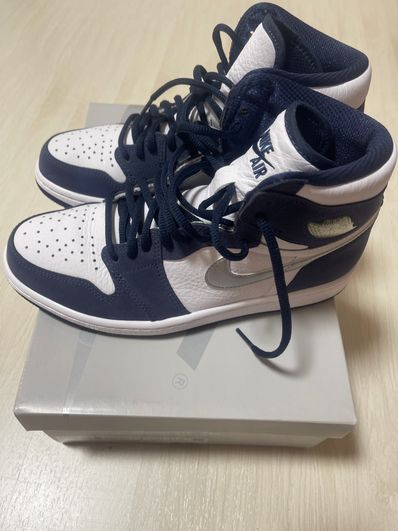 Nike Air Jordan 1 High OG CO.JP "White/Midnight Navy" (2020)(ブリーフケースなし)