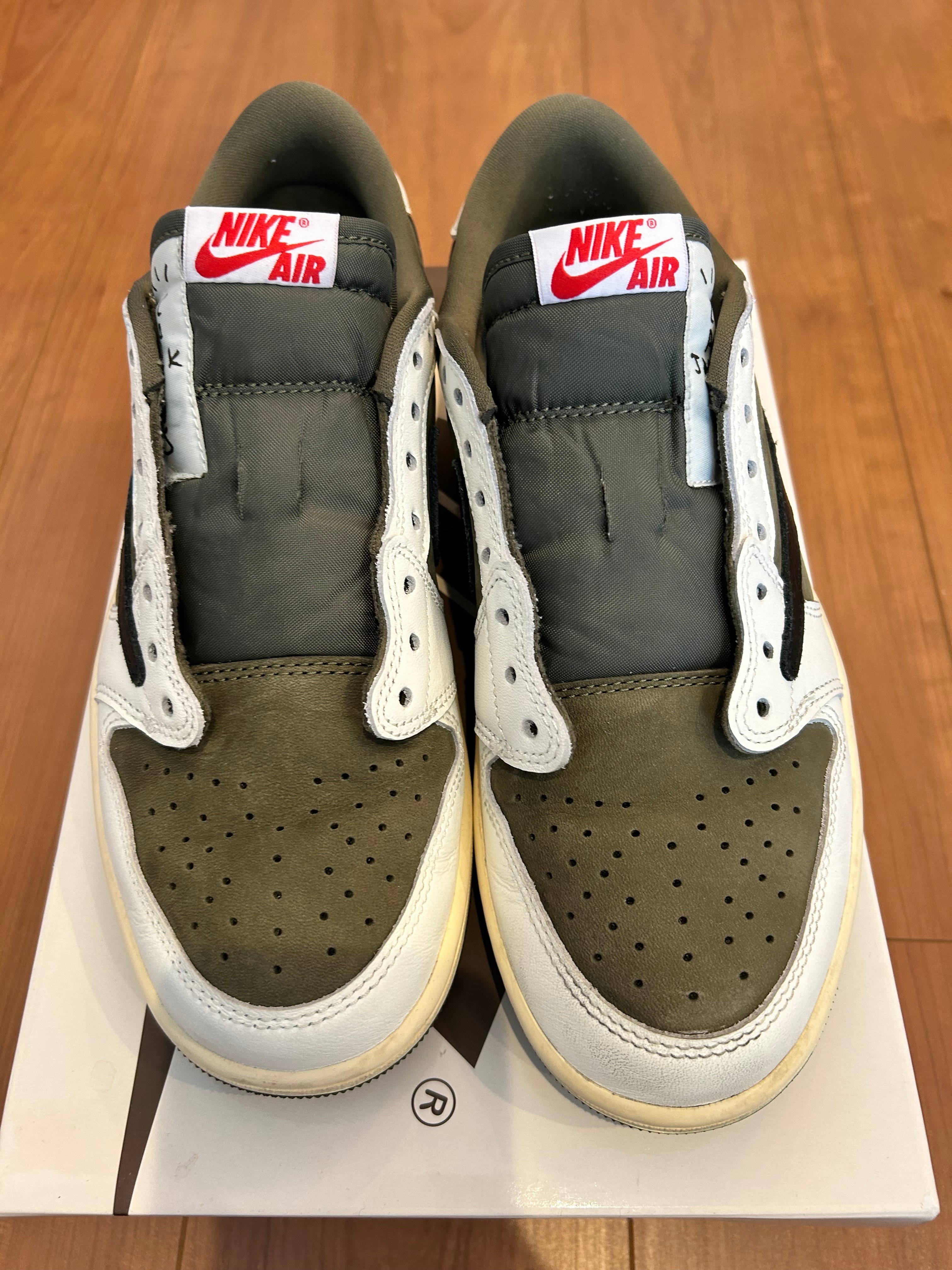 Travis Scott × Nike Air Jordan 1 Low OG SP "Reverse Olive"