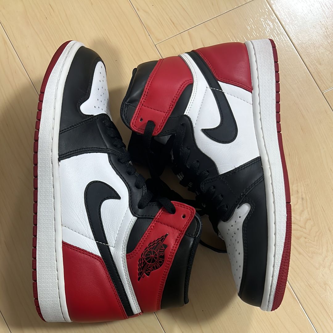 Nike Air Jordan 1 Retro High OG "Black Toe"(2016)