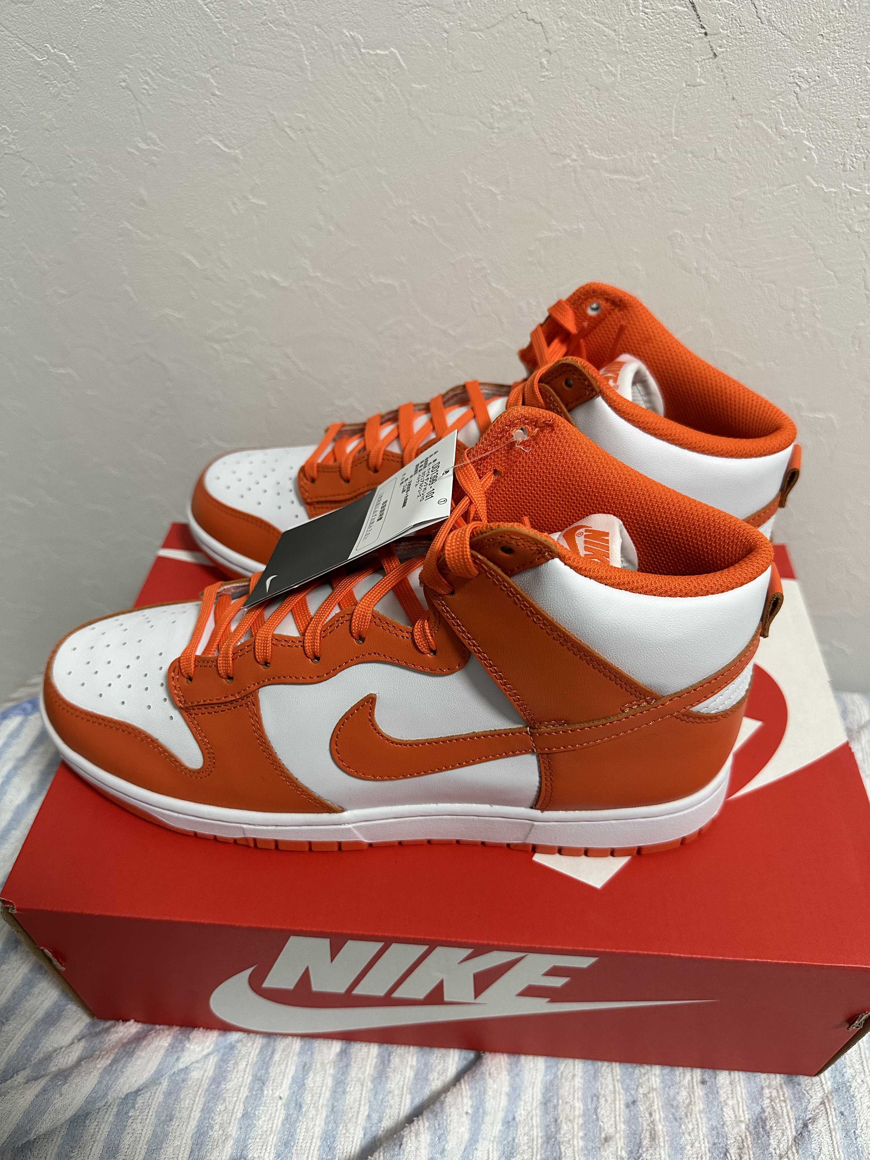 Nike Dunk High "Orange Blaze"