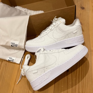 Louis Vuitton × Nike Air Force 1 Low by Virgil Abloh "White"