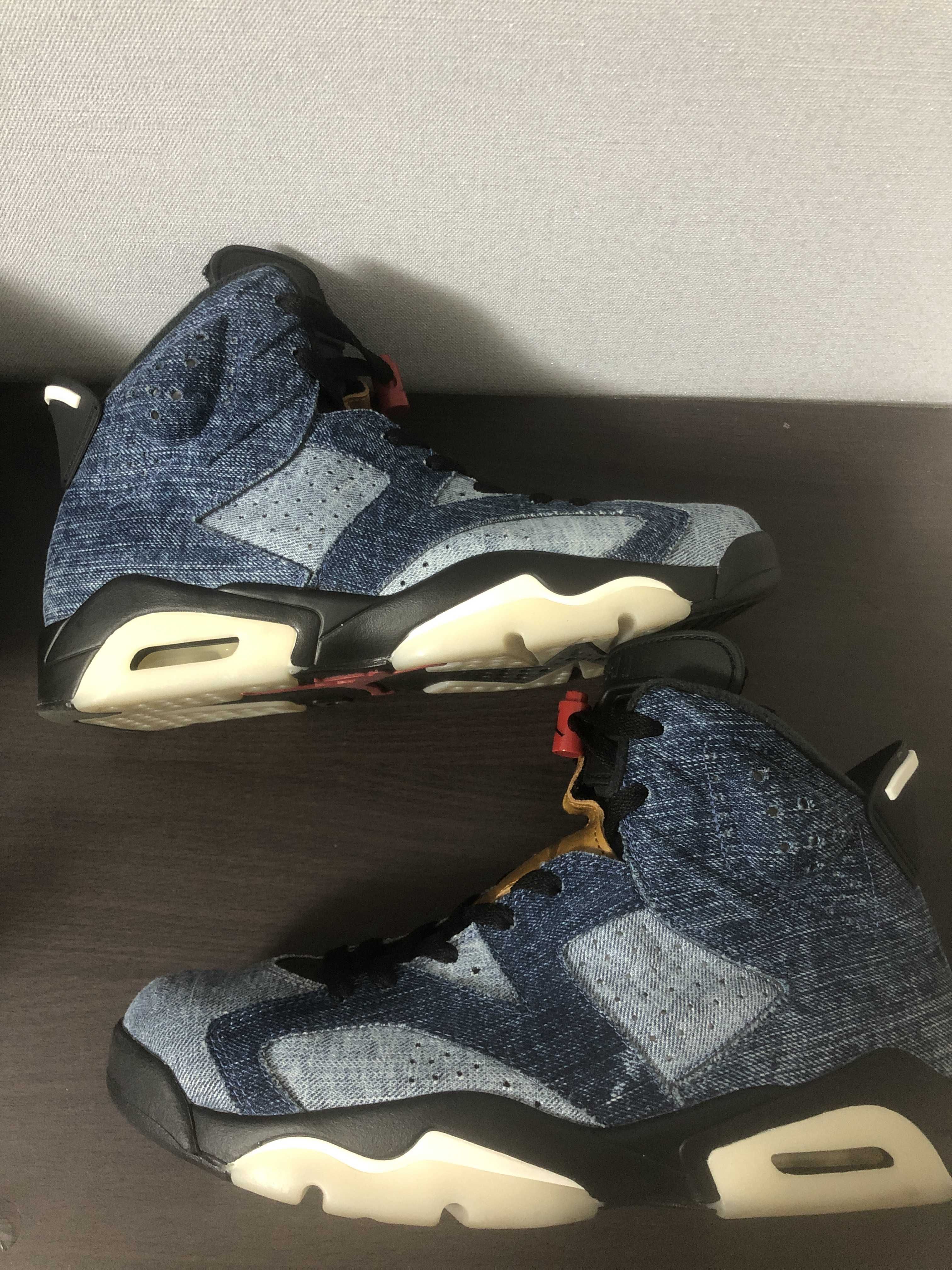 NIKE AIR JORDAN 6 "WASHED DENIM"