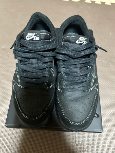 Travis Scott × Nike Air Jordan 1 Low OG SP "Black Phantom"