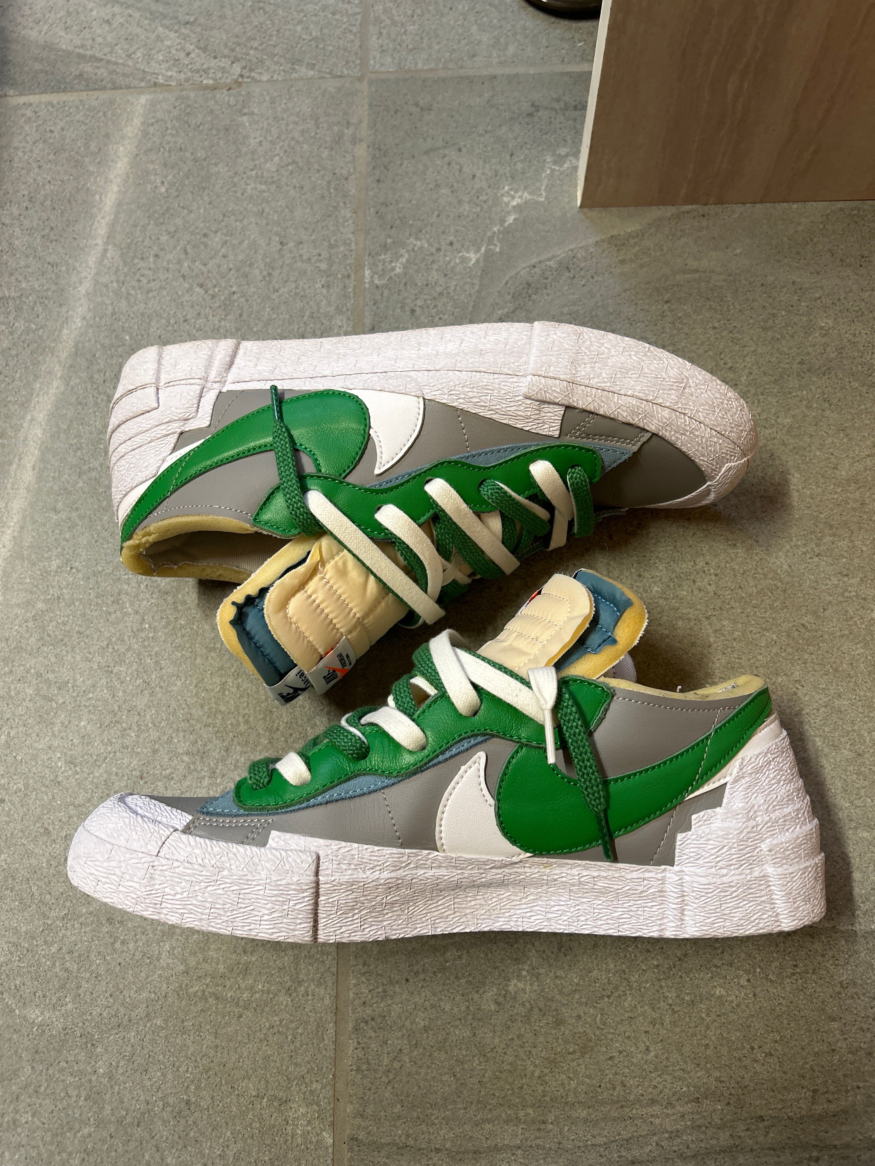 sacai × Nike Blazer Low "Classic Green"