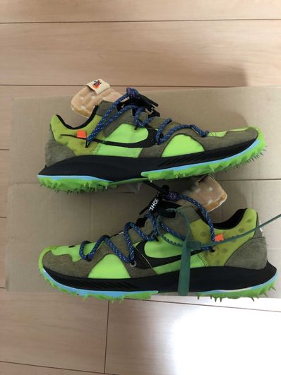Off-White × Nike Women's Air Zoom Terra Kiger 5 "Green"
