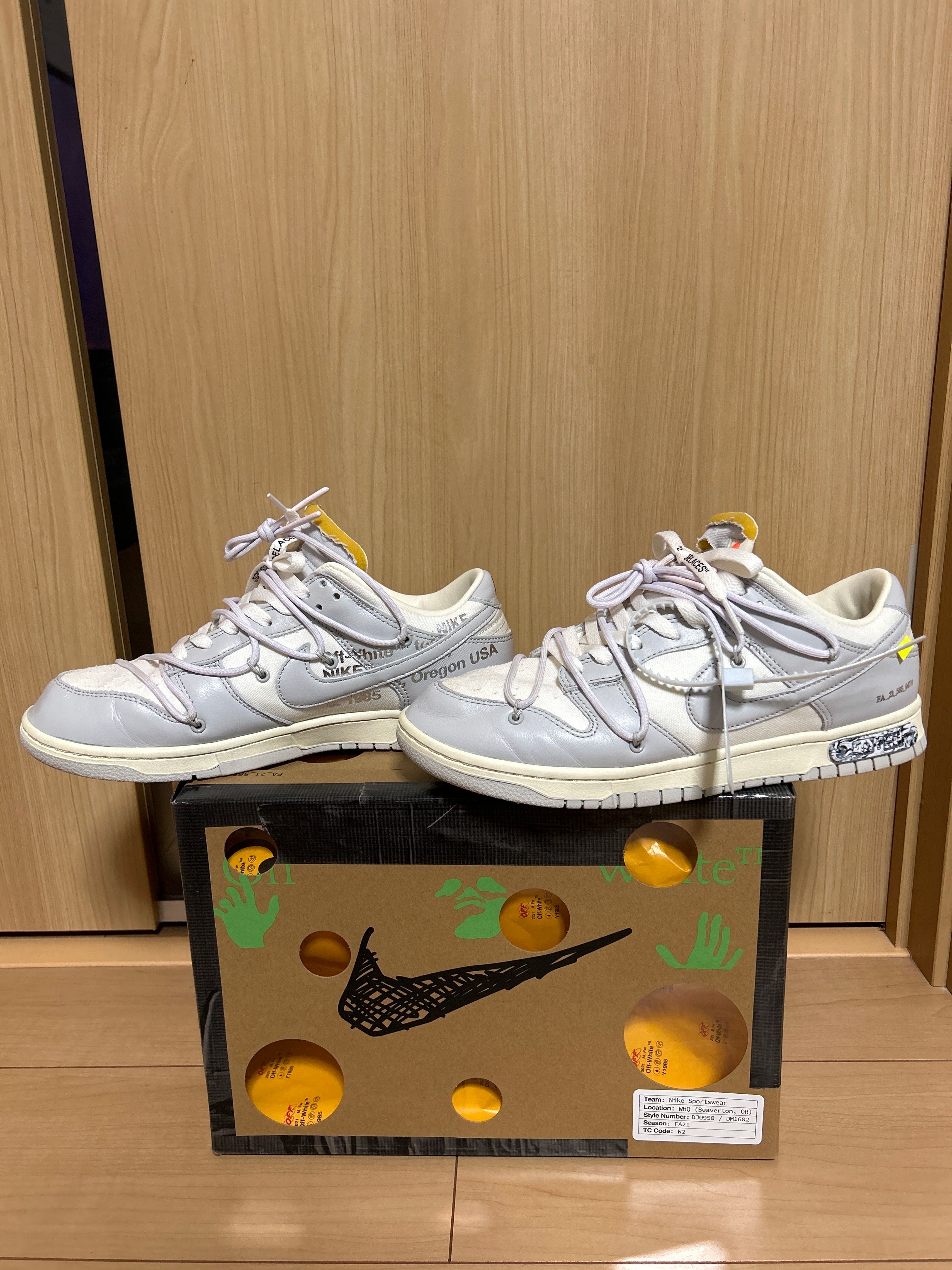 Off-White × Nike Dunk Low 1 of 50 "Lot.49"