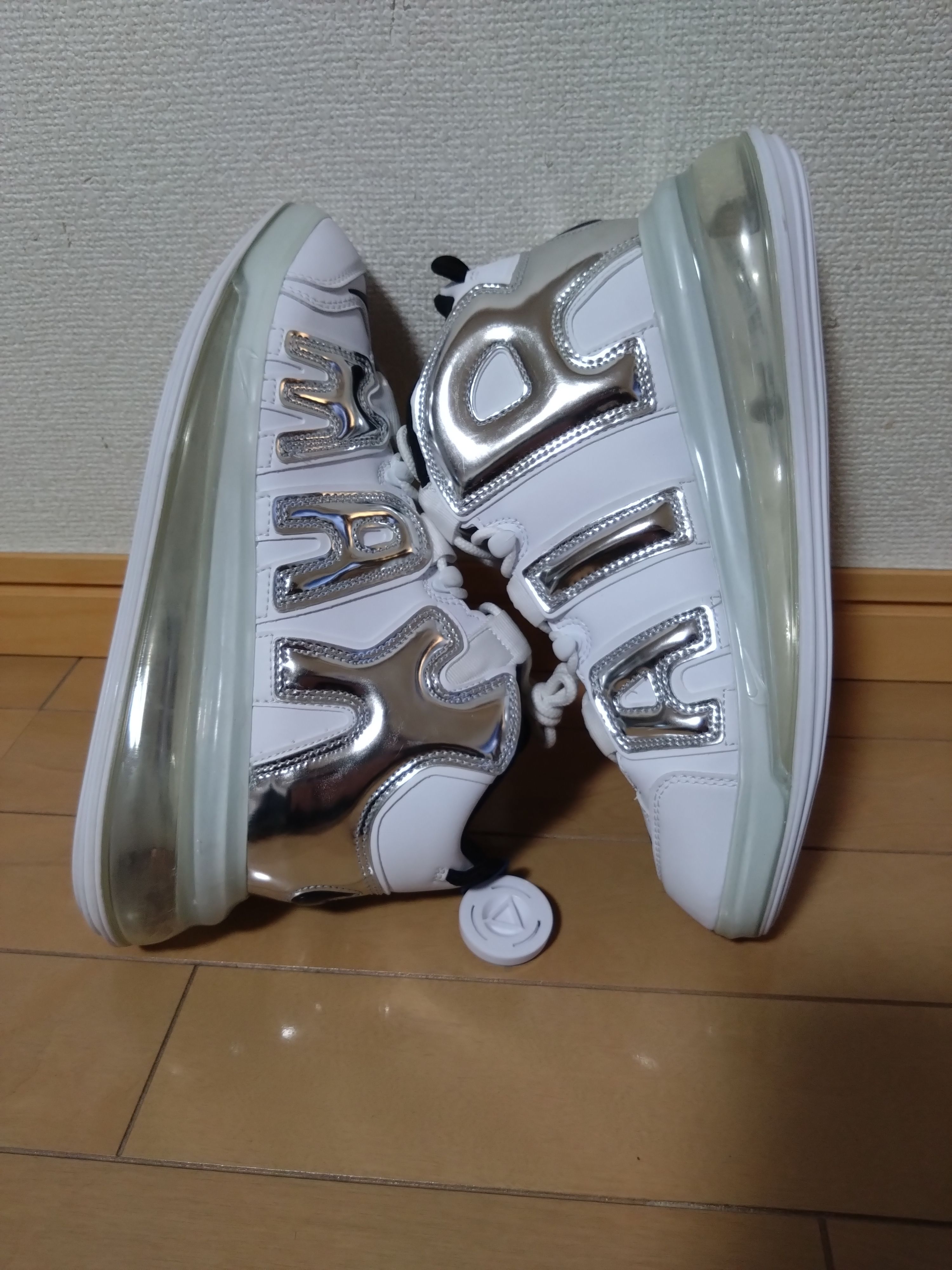 NIKE AIR MORE UPTEMPO 720 CHROME