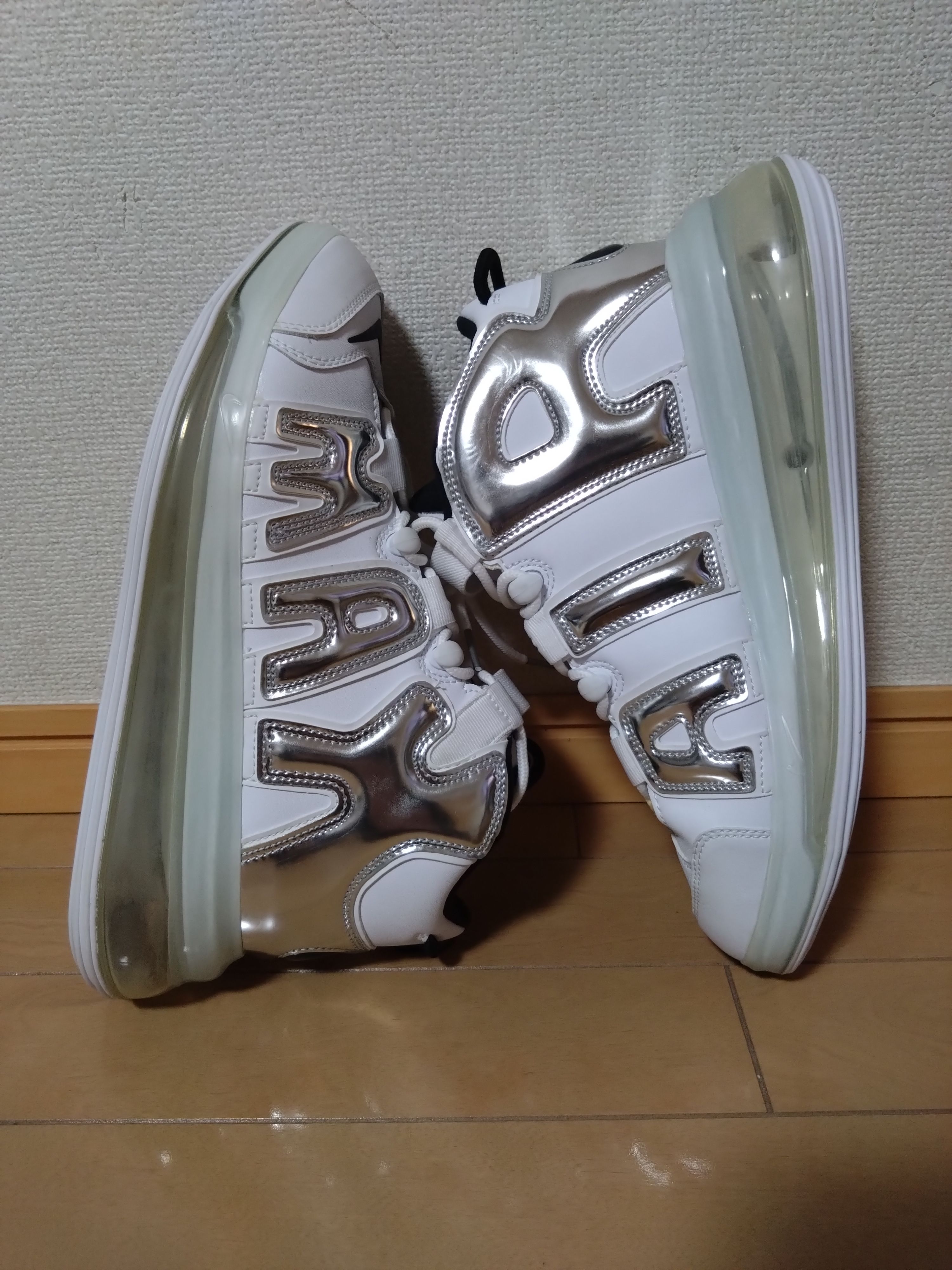 NIKE AIR MORE UPTEMPO 720 CHROME