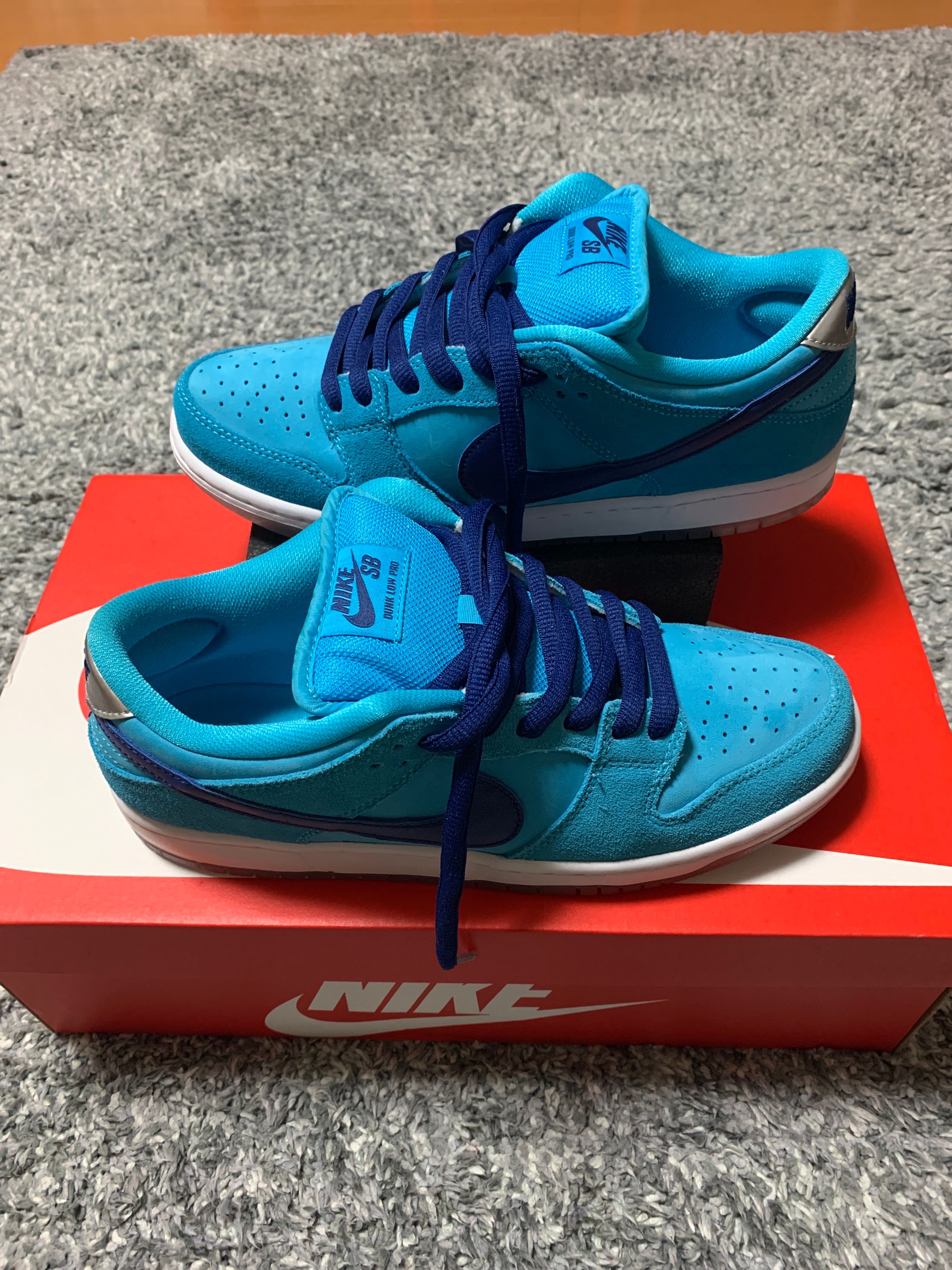 Nike SB Dunk Low Pro "Blue Fury/Deep Royal Blue"