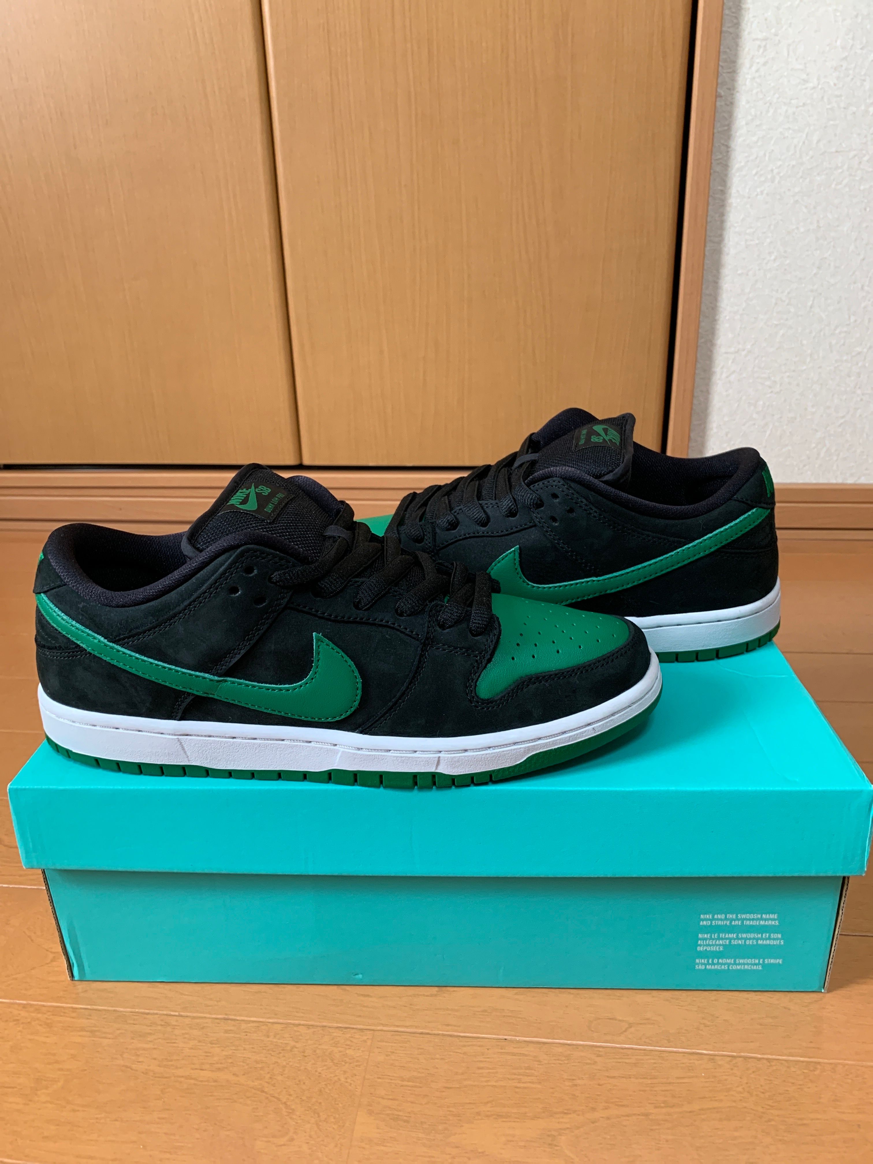 Nike SB Dunk Low PRO "Black/Pine Green"