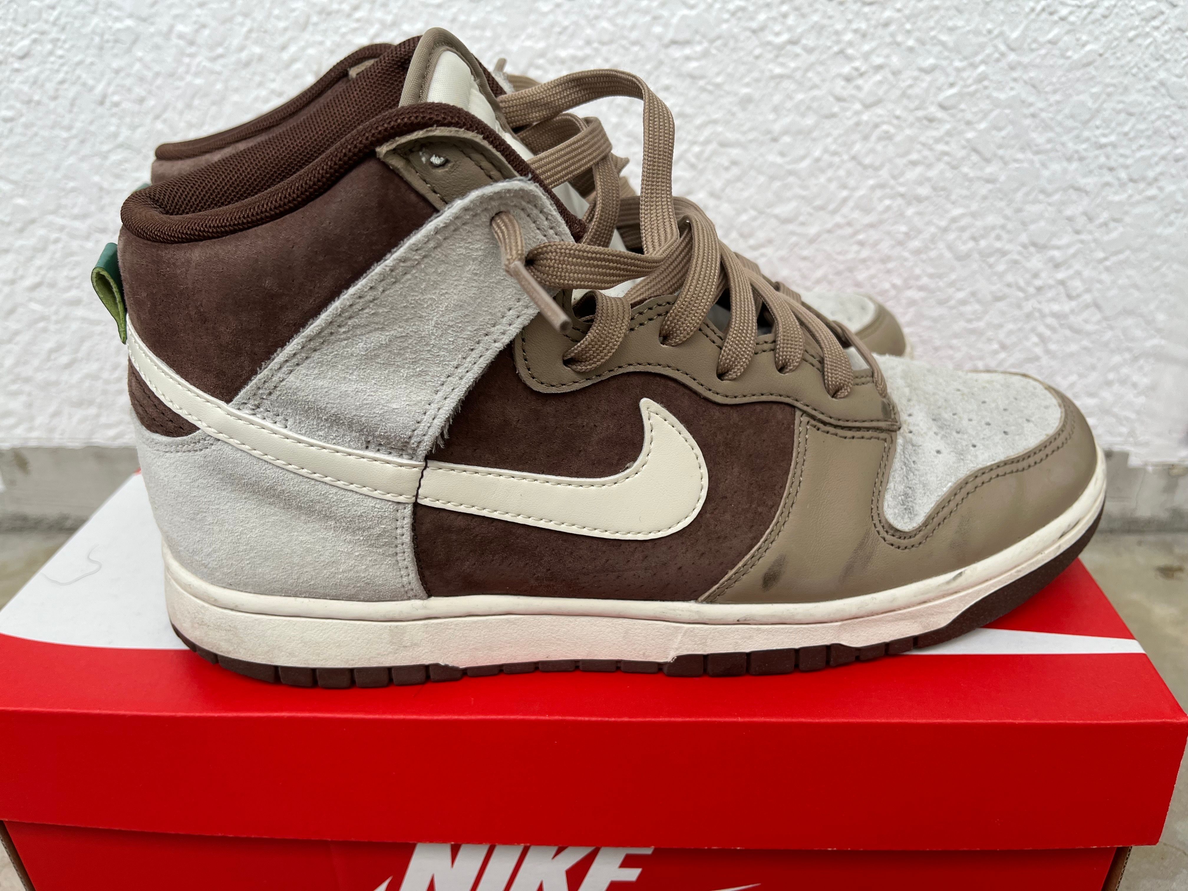 Nike Dunk High PRM "Light Chocolate"